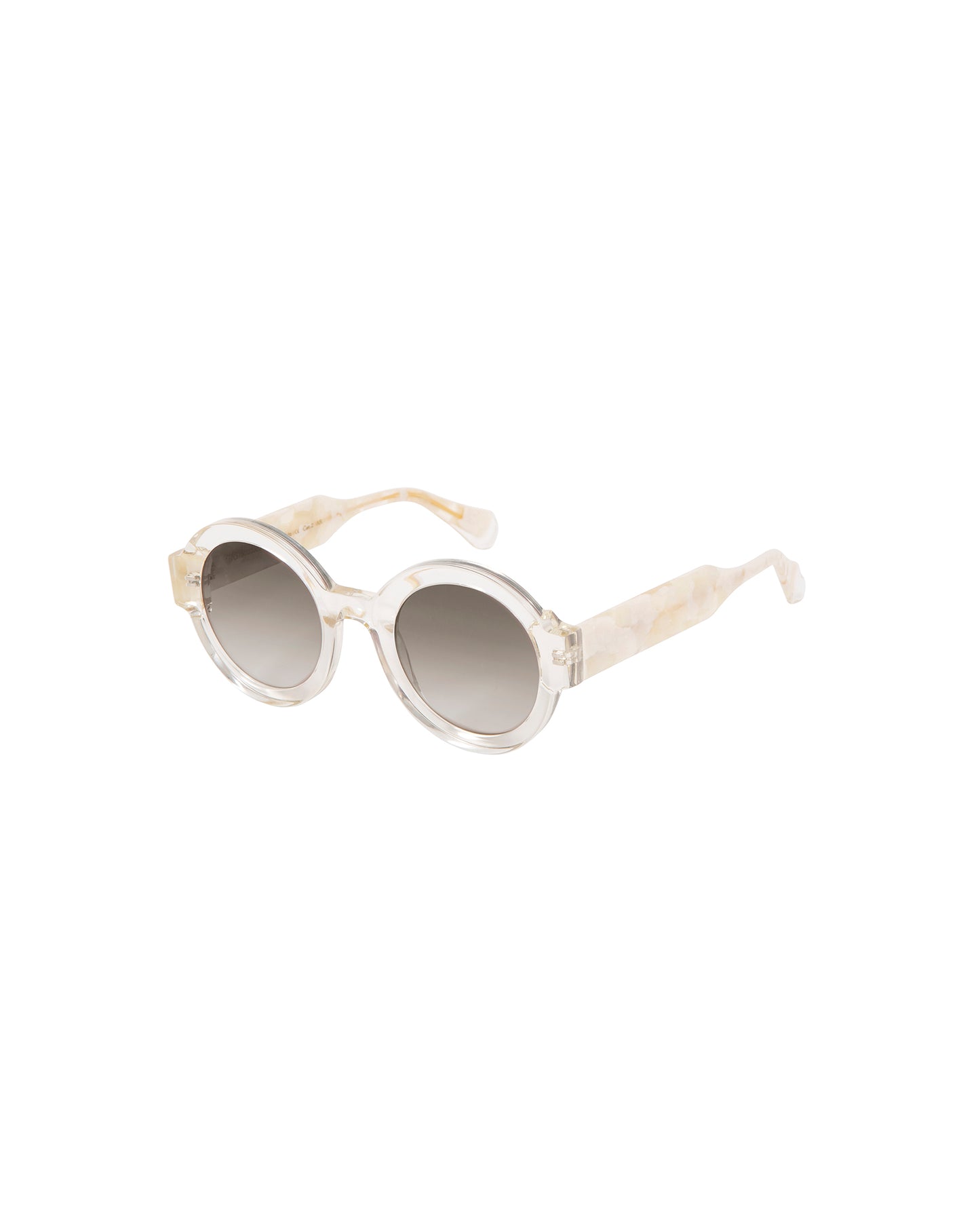 LAURA: Redondas Acetato Marrón sunglasses by GIGI STUDIOS 1656