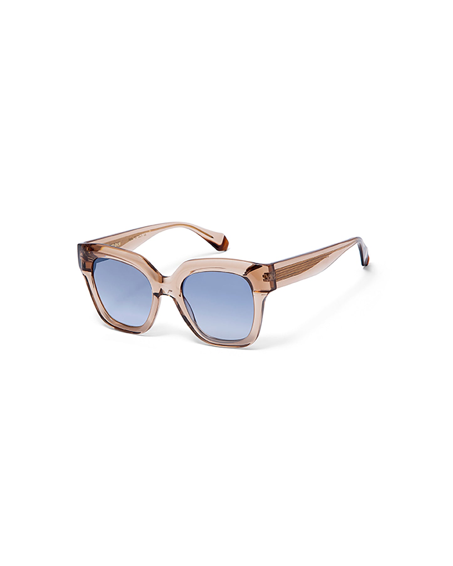 LOUISE: Cuadrada Acetato Transparente sunglasses by GIGI STUDIOS 1743