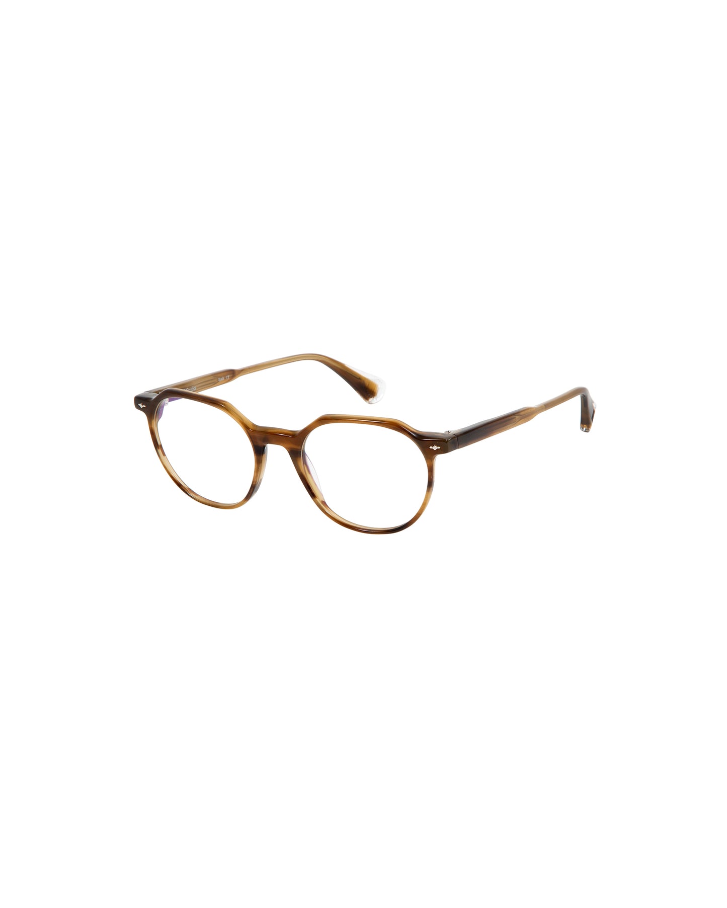 LYNCH: Redondas Acetato Marrón optical glasses by GIGI STUDIOS 1939