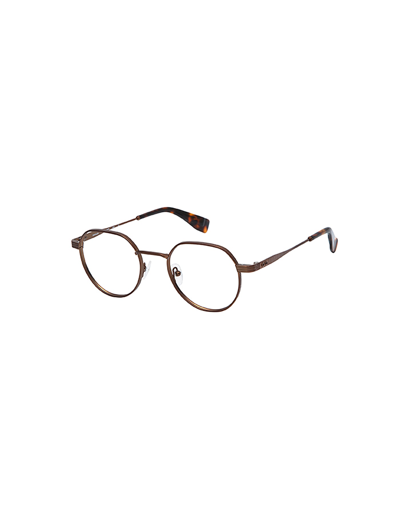 BERNINI: Redondas Titanio-Acetato Marrón optical glasses by GIGI STUDIOS 4621
