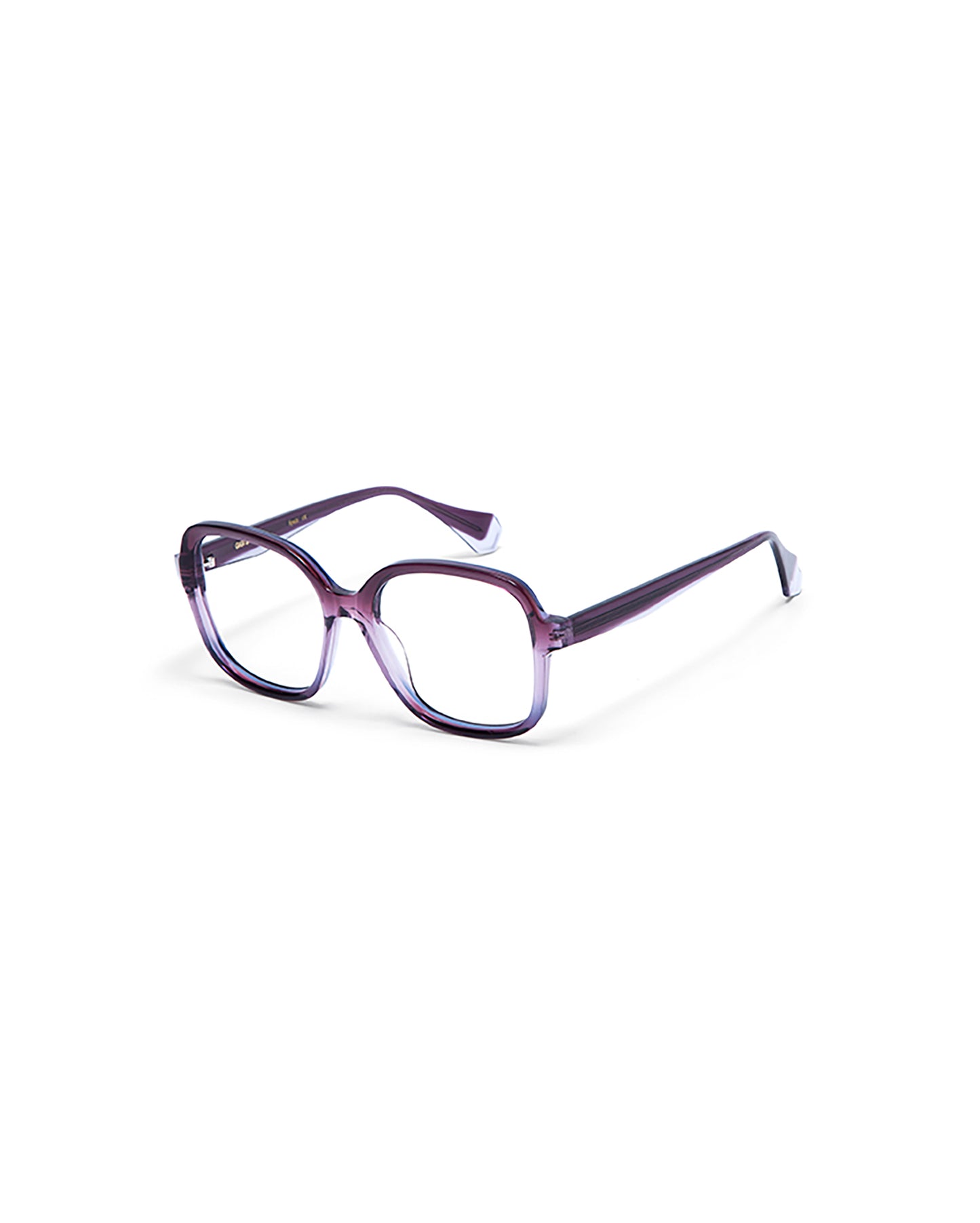 MIRELLE: Cuadrada Acetato Rojo optical glasses by GIGI STUDIOS 5666