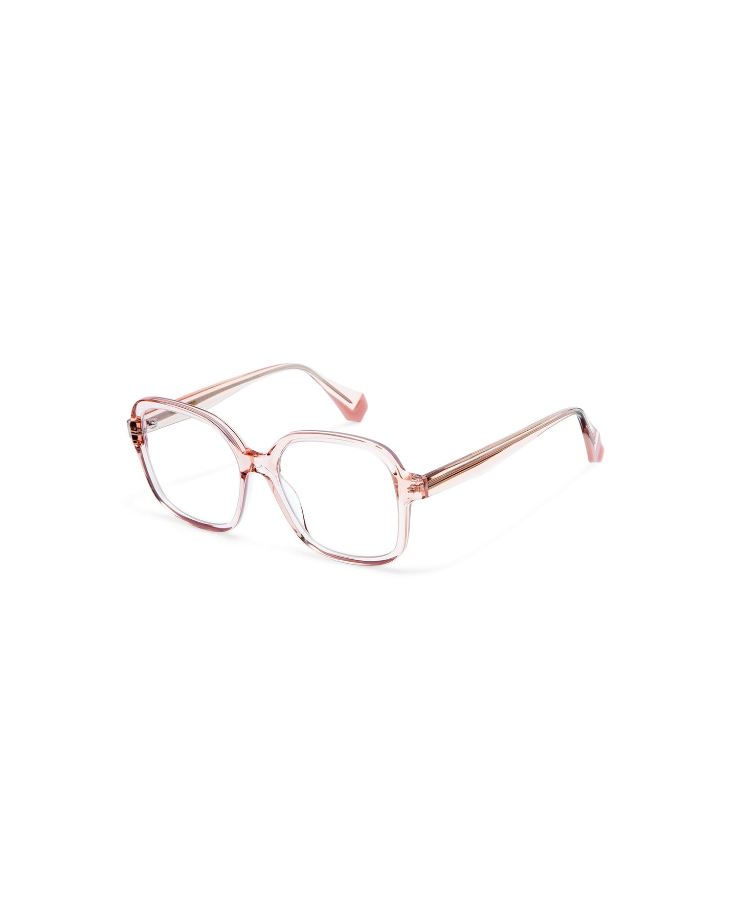 MIRELLE: Cuadrada Acetato Rosa optical glasses by GIGI STUDIOS 493