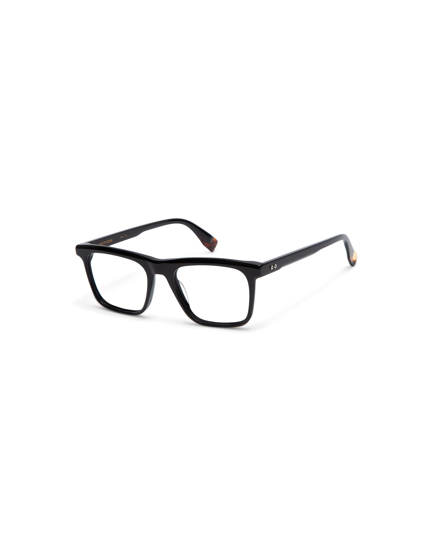EDISON: Cuadrada Acetato Noir optical glasses by GIGI STUDIOS 6099