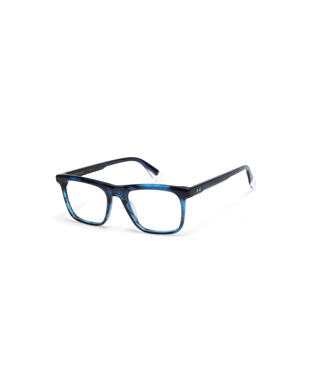 EDISON: Cuadrada Acetato Azul optical glasses by GIGI STUDIOS 6103
