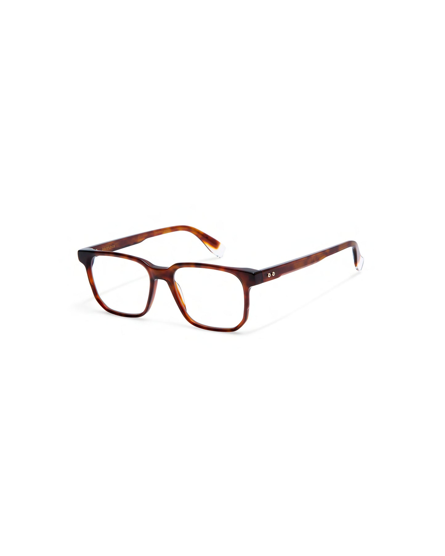 ENGELS: Cuadrada Acetato Havana optical glasses by GIGI STUDIOS 604