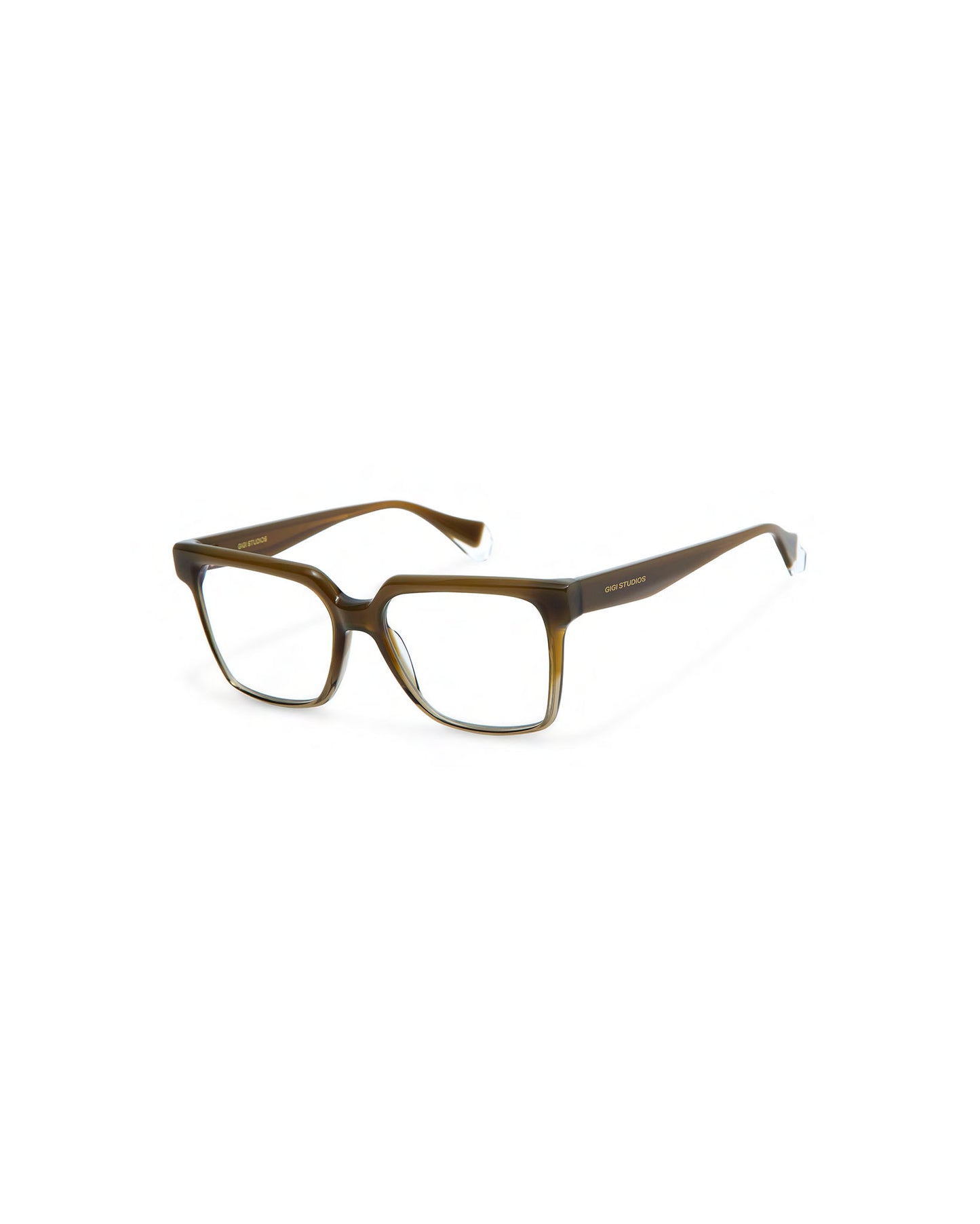 AURA: Cuadrada Acetato Verde optical glasses by GIGI STUDIOS 3814