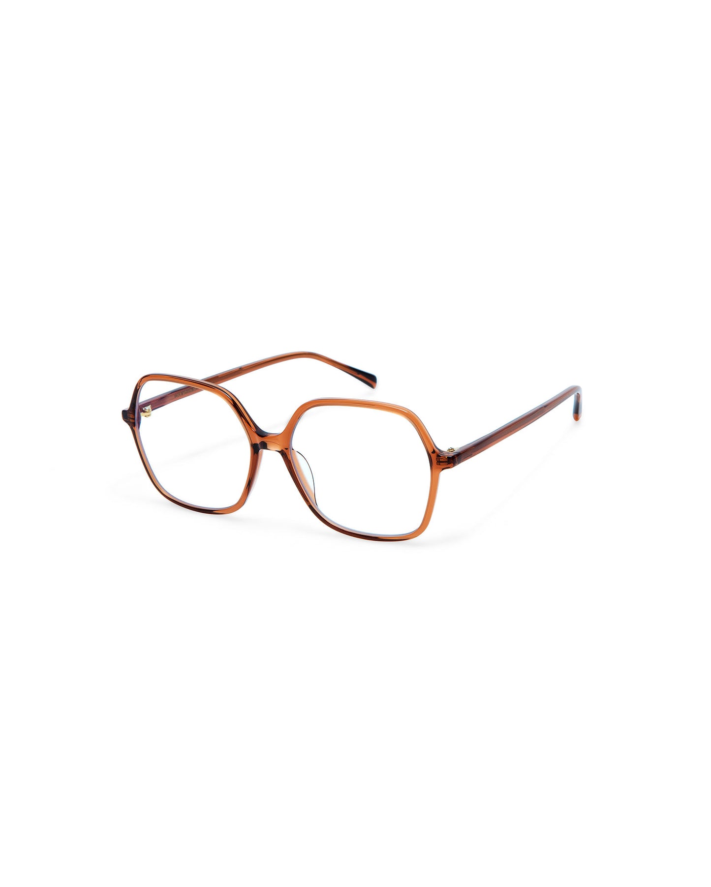 CANDELA: Geométricas Acetato Marrón optical glasses by GIGI STUDIOS 4032