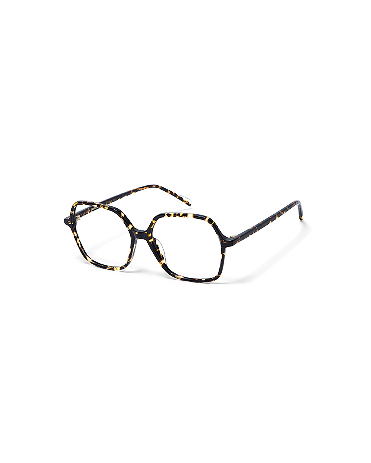 CANDELA: Geométricas Acetato Havana optical glasses by GIGI STUDIOS 3548