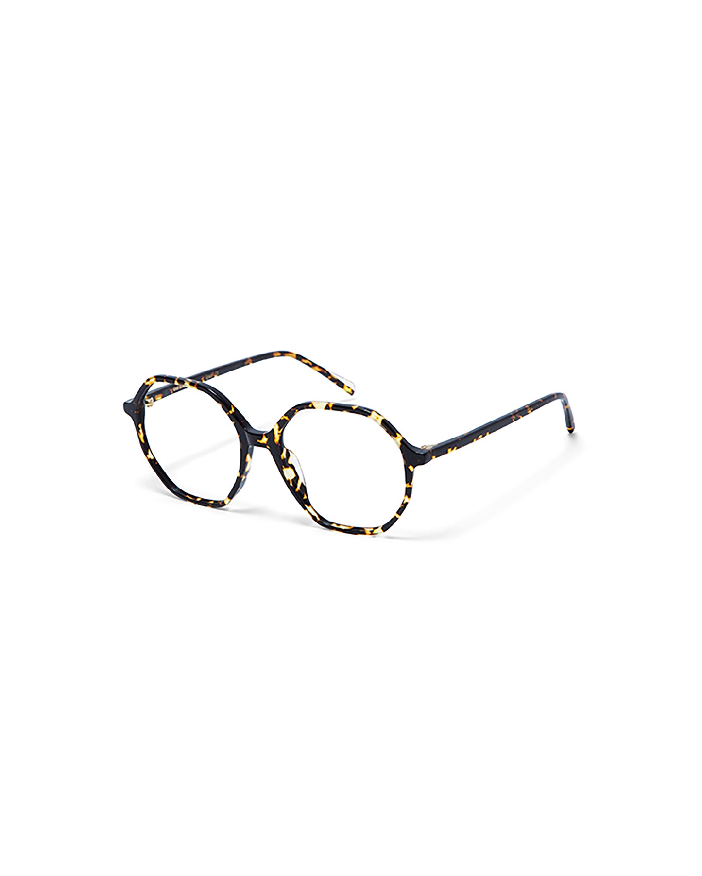 LIVIA: Geométricas Acetato Havana optical glasses by GIGI STUDIOS 3570