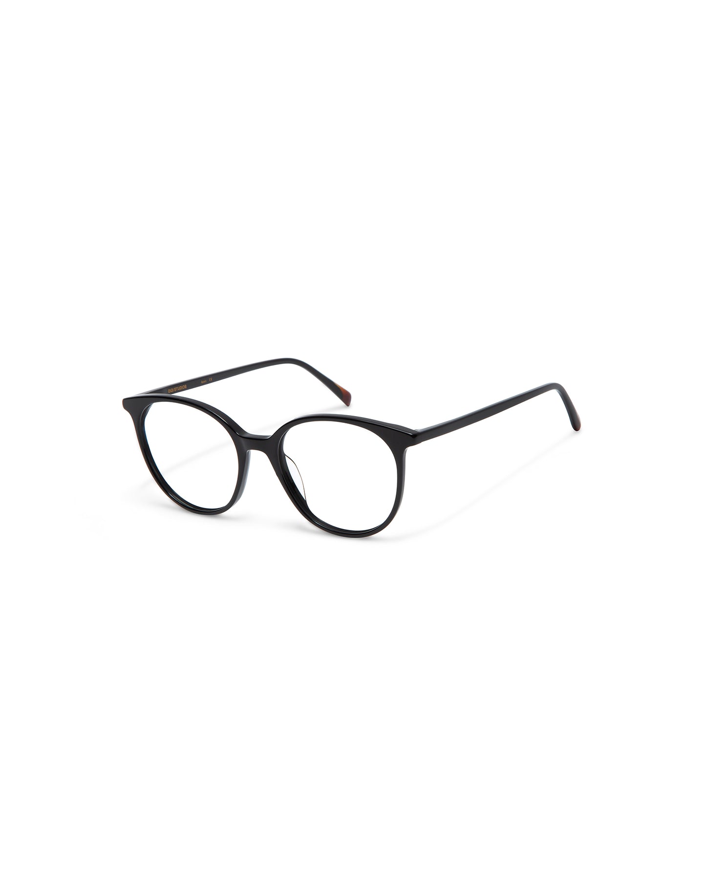 FLAVIA: Redondas Acetato Noir optical glasses by GIGI STUDIOS 3685
