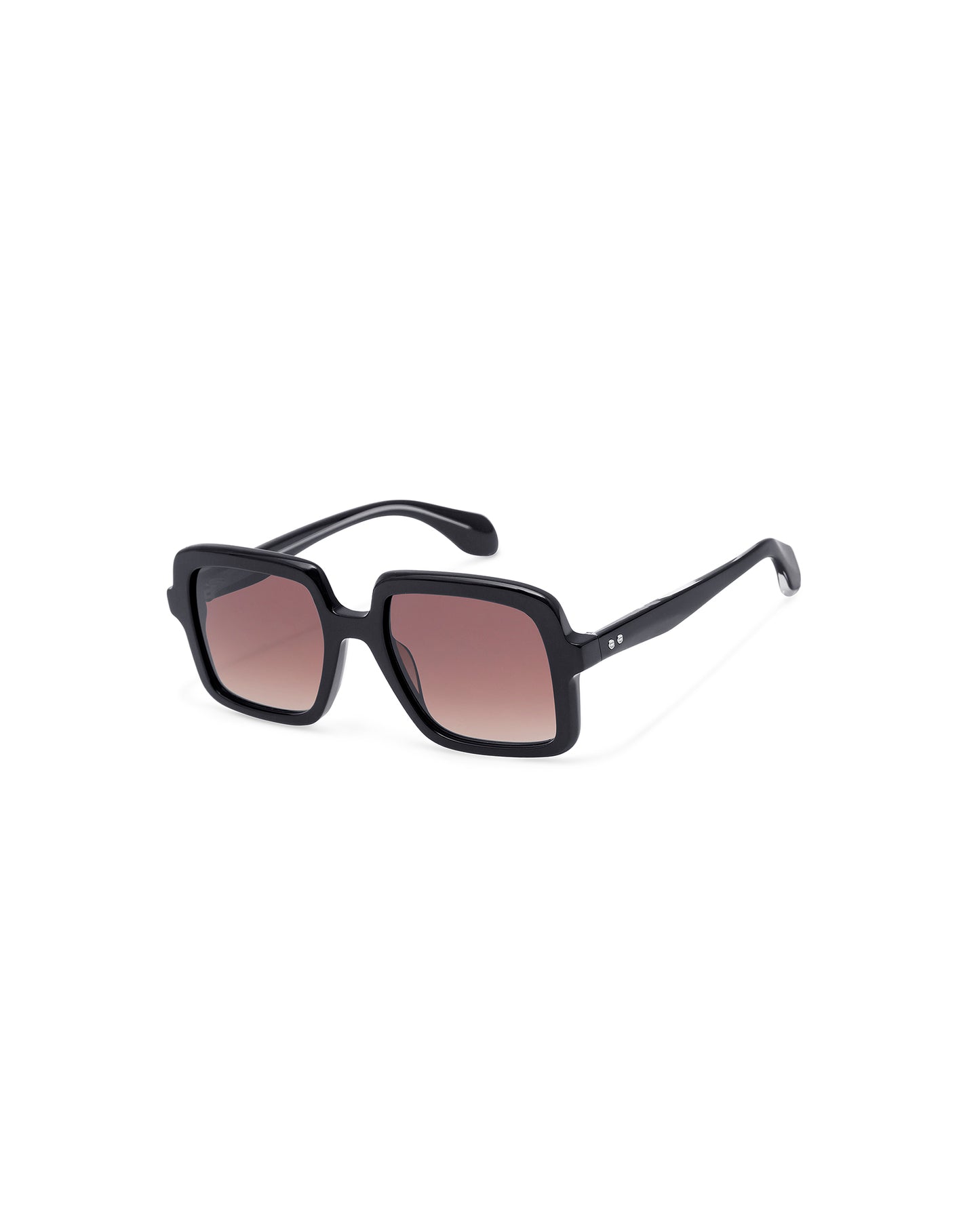 THRIVE 018: Cuadrada Acetato Noir sunglasses by GIGI STUDIOS 7332