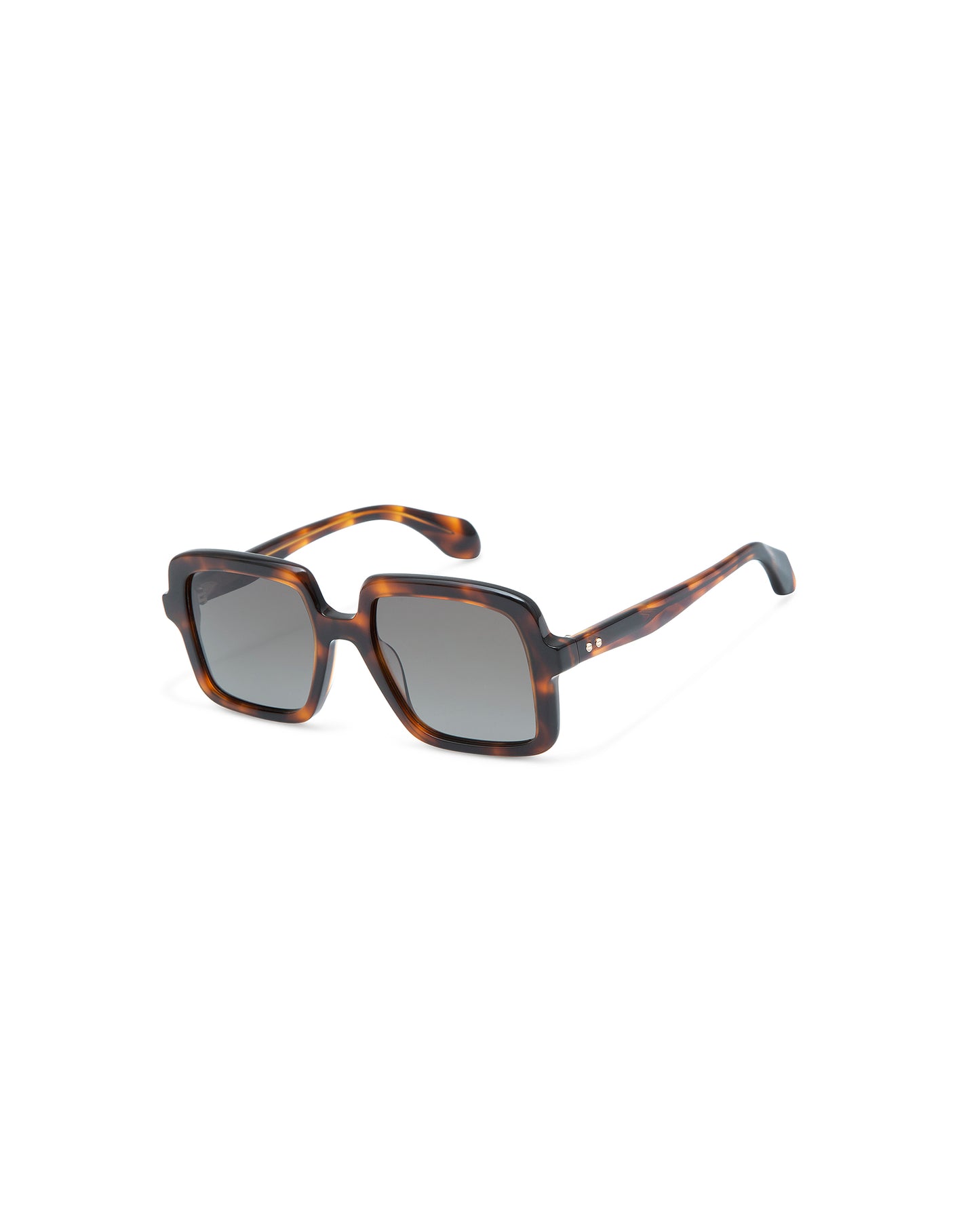 THRIVE 018: Cuadrada Acetato Havana sunglasses by GIGI STUDIOS 7334