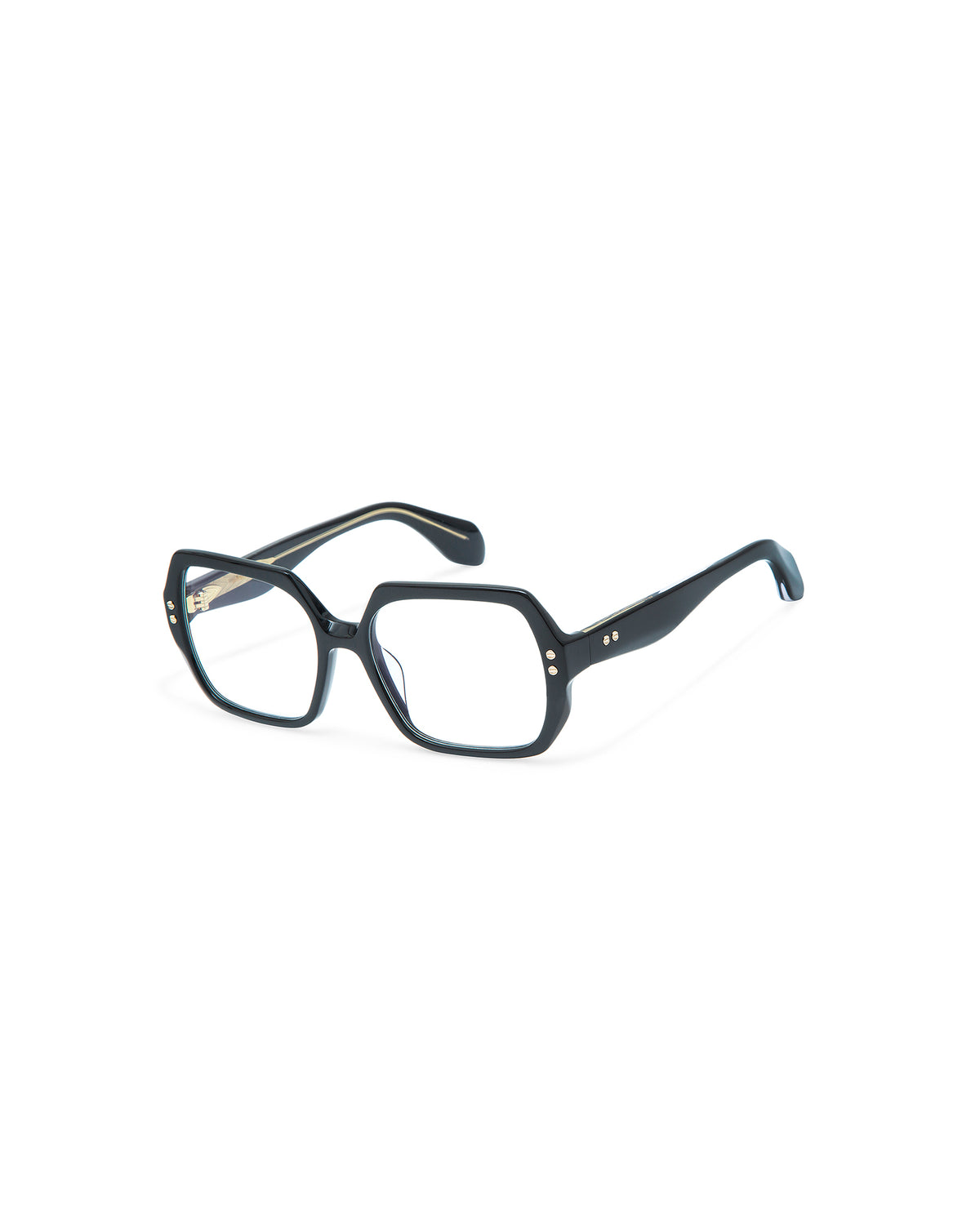 THRIVE 004: Cuadrada Acetato Noir optical glasses by GIGI STUDIOS 7412