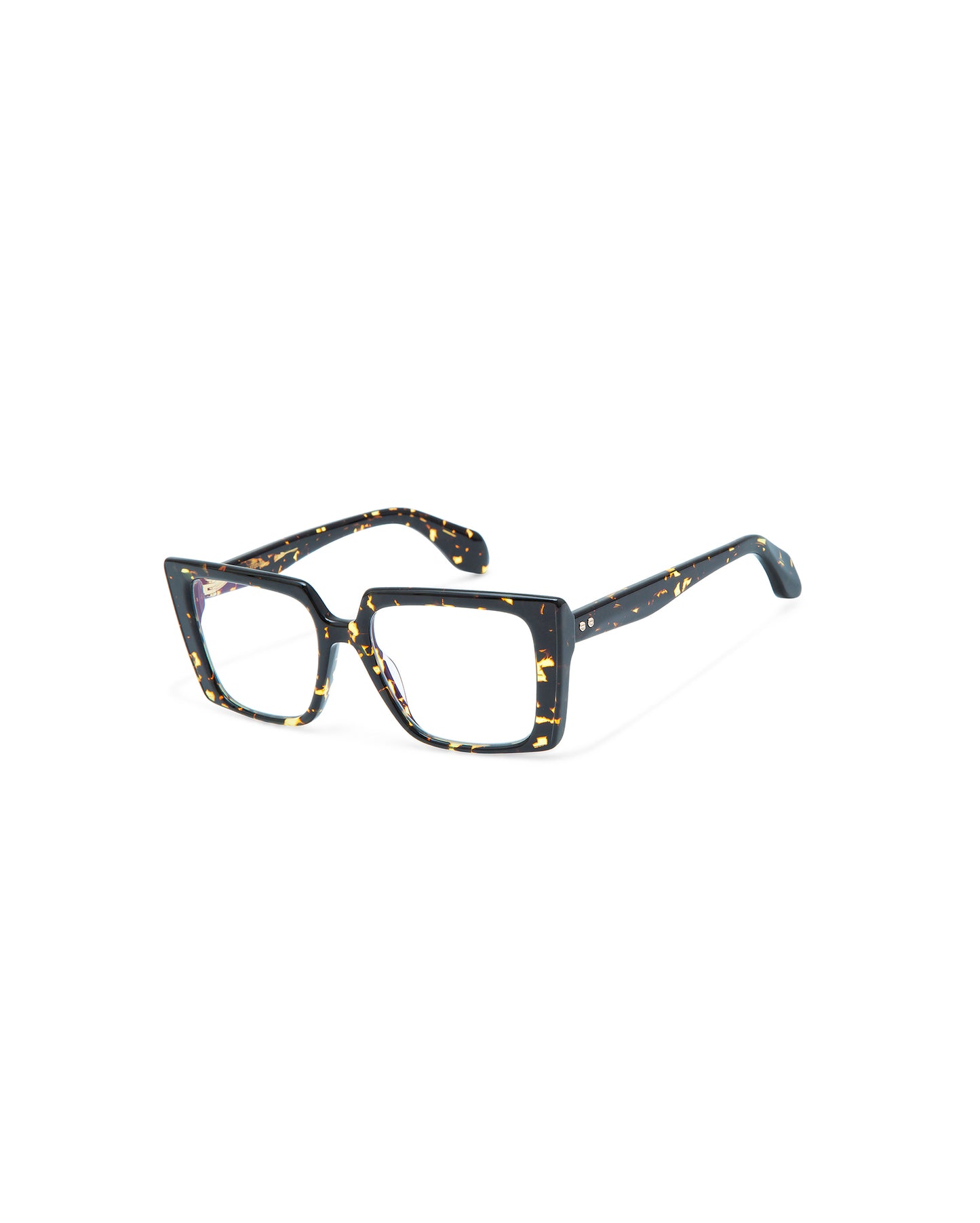 THRIVE 005: Cat Eye Acetato Havana optical glasses by GIGI STUDIOS 7422