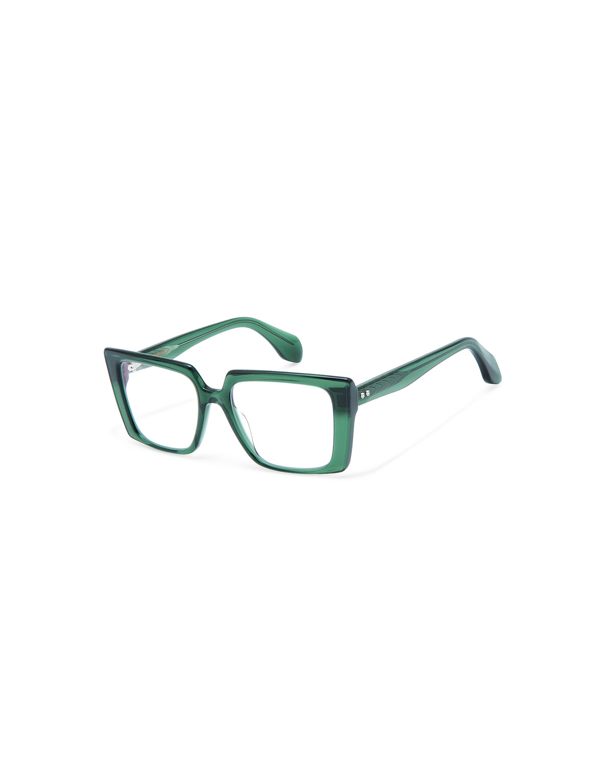 THRIVE 005: Cat Eye Acetato Verde optical glasses by GIGI STUDIOS 7426
