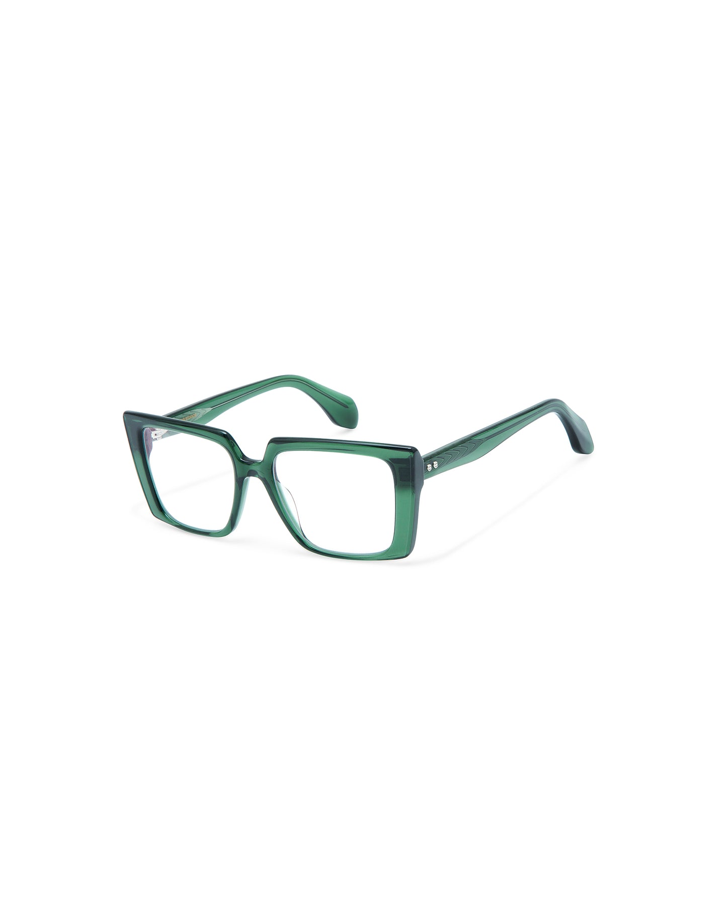 THRIVE 005: Cat Eye Acetato Verde optical glasses by GIGI STUDIOS 7426