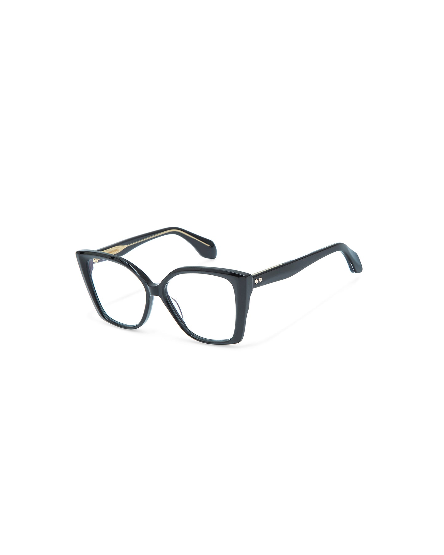 THRIVE 006: Cat Eye Acetato Noir optical glasses by GIGI STUDIOS 7428