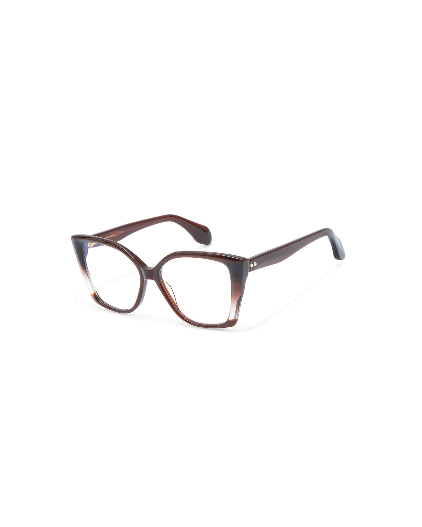 THRIVE 006: Cat Eye Acetato Marrón optical glasses by GIGI STUDIOS 7432