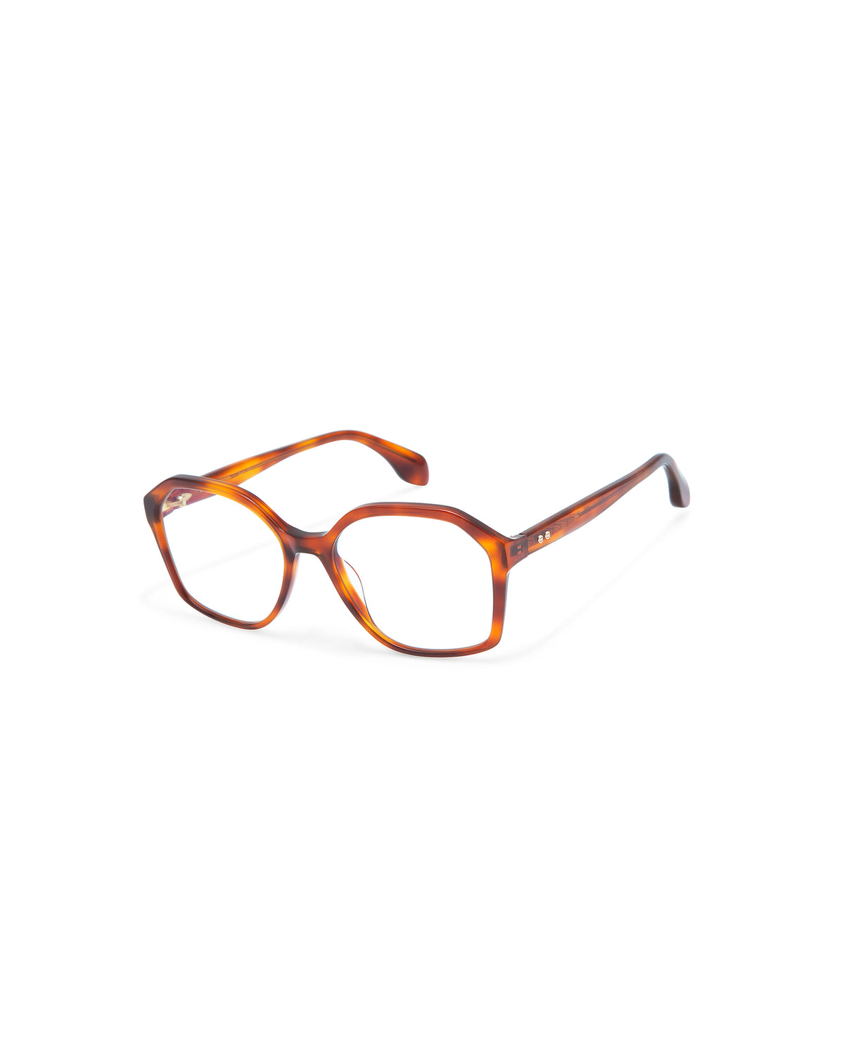 THRIVE 007: Geométricas Acetato Havana optical glasses by GIGI STUDIOS 7438