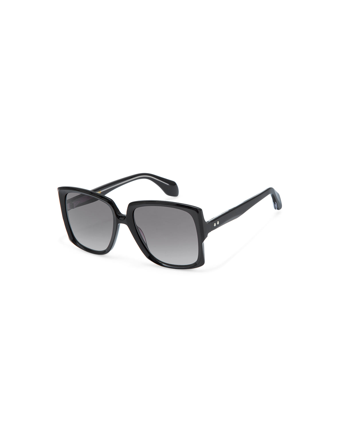 REVIVRE 44: Cuadrada Acetato Noir sunglasses by GIGI STUDIOS 7914