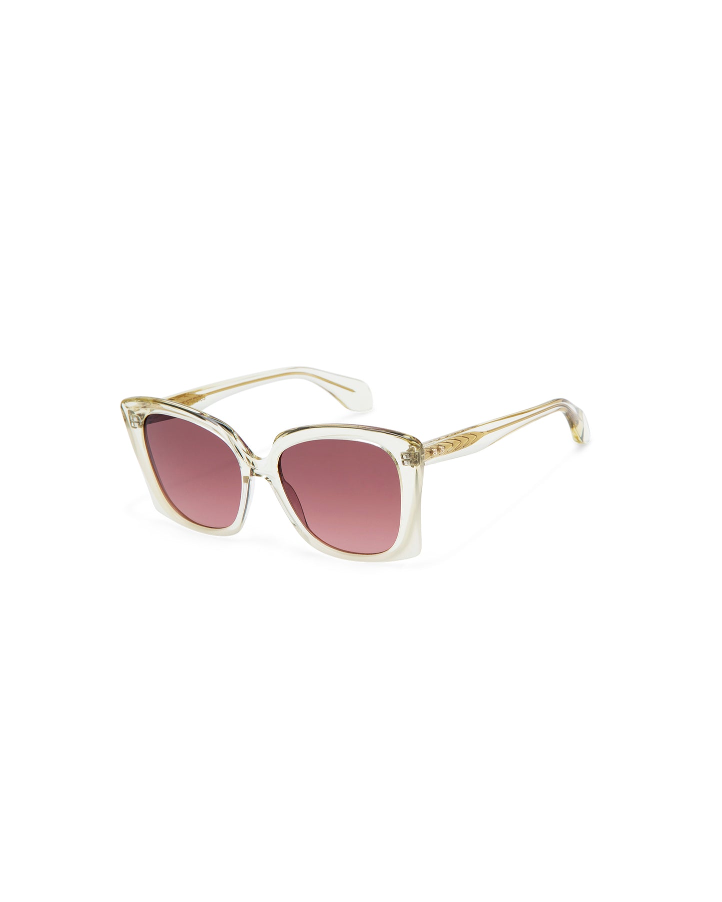 REVIVRE 45: Cat Eye Acetato Marrón sunglasses by GIGI STUDIOS 7921