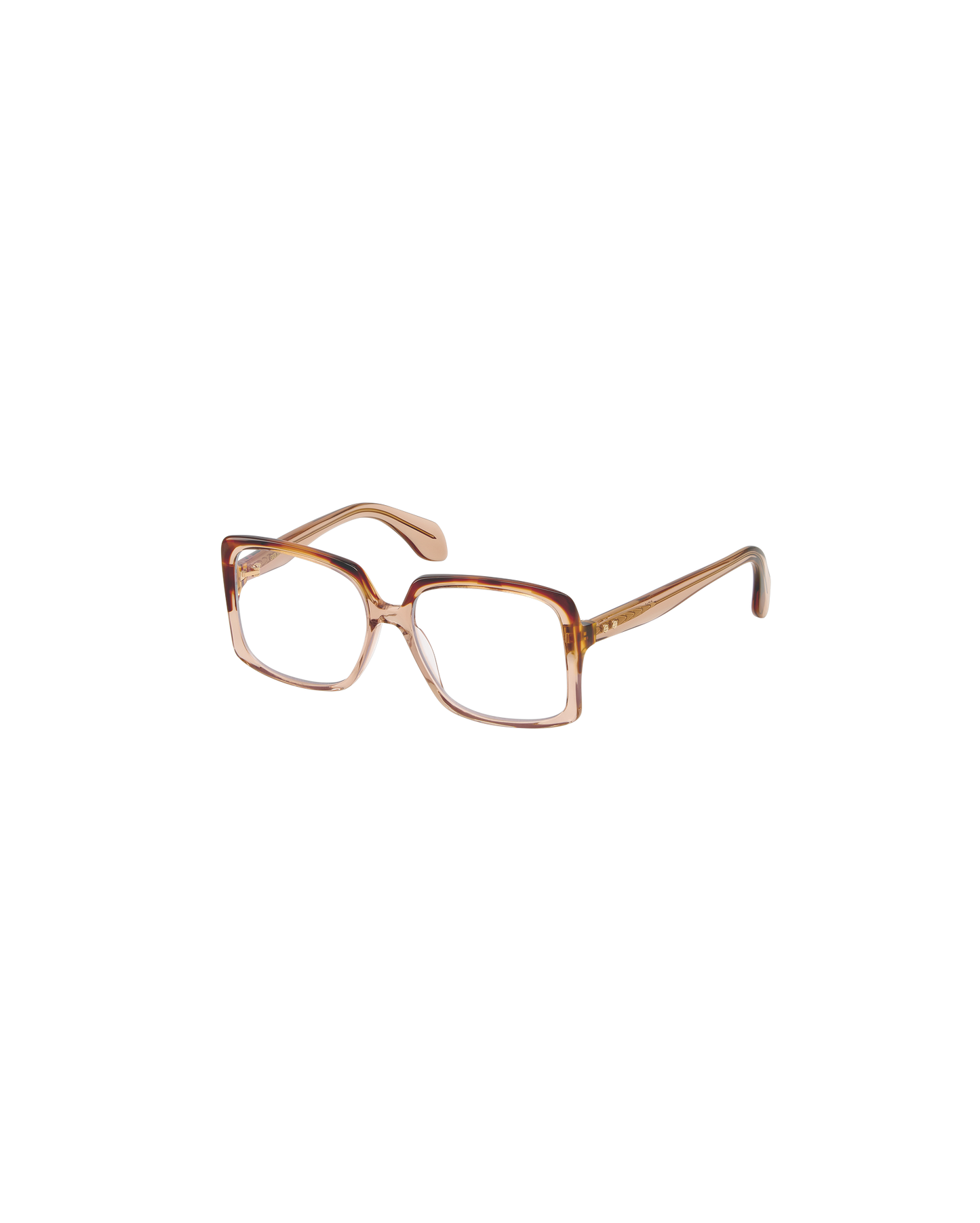 AYRA: Cuadrada Acetato Marrón optical glasses by GIGI STUDIOS 8732