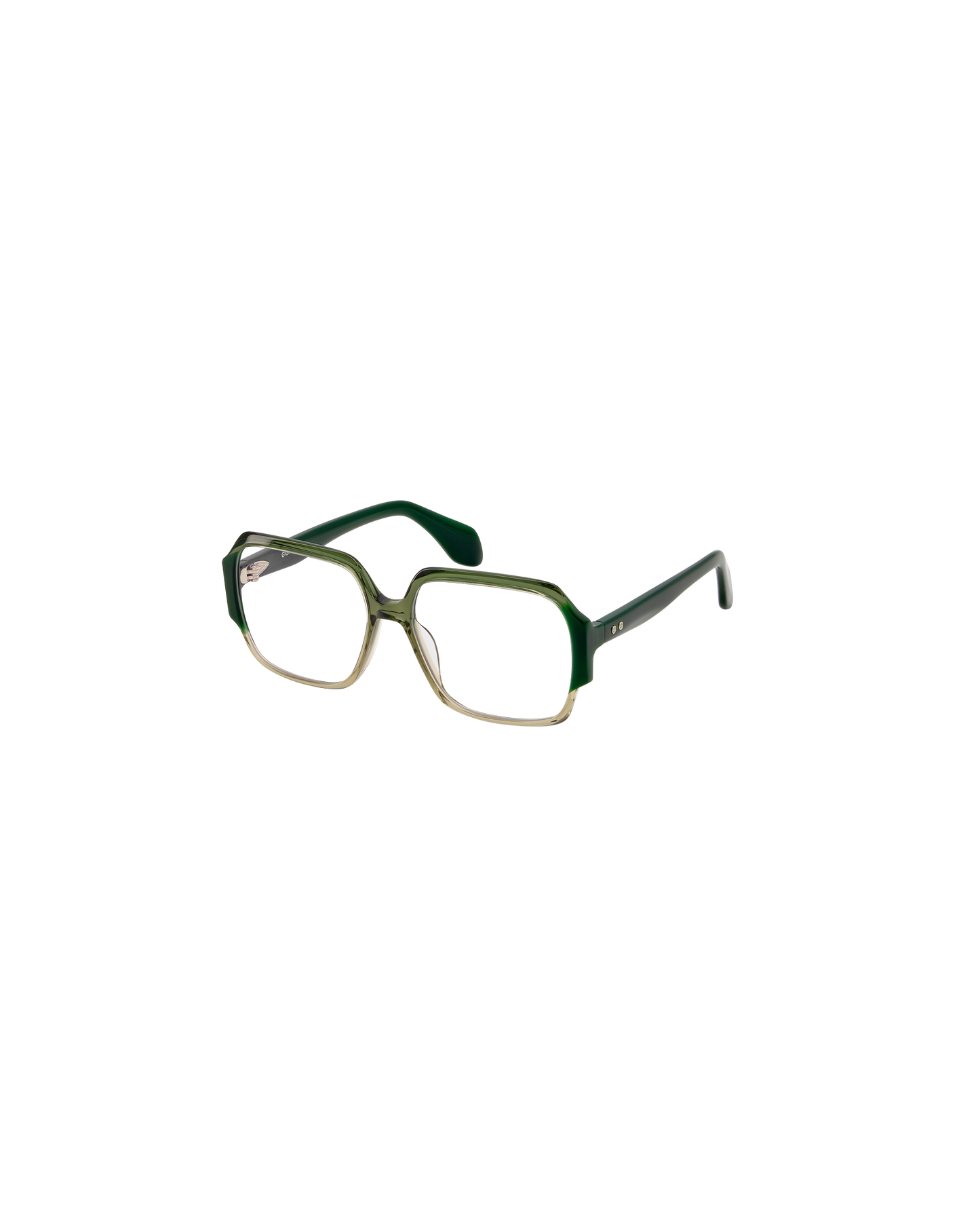 NEIRA: Geométricas Acetato Verde optical glasses by GIGI STUDIOS 8735