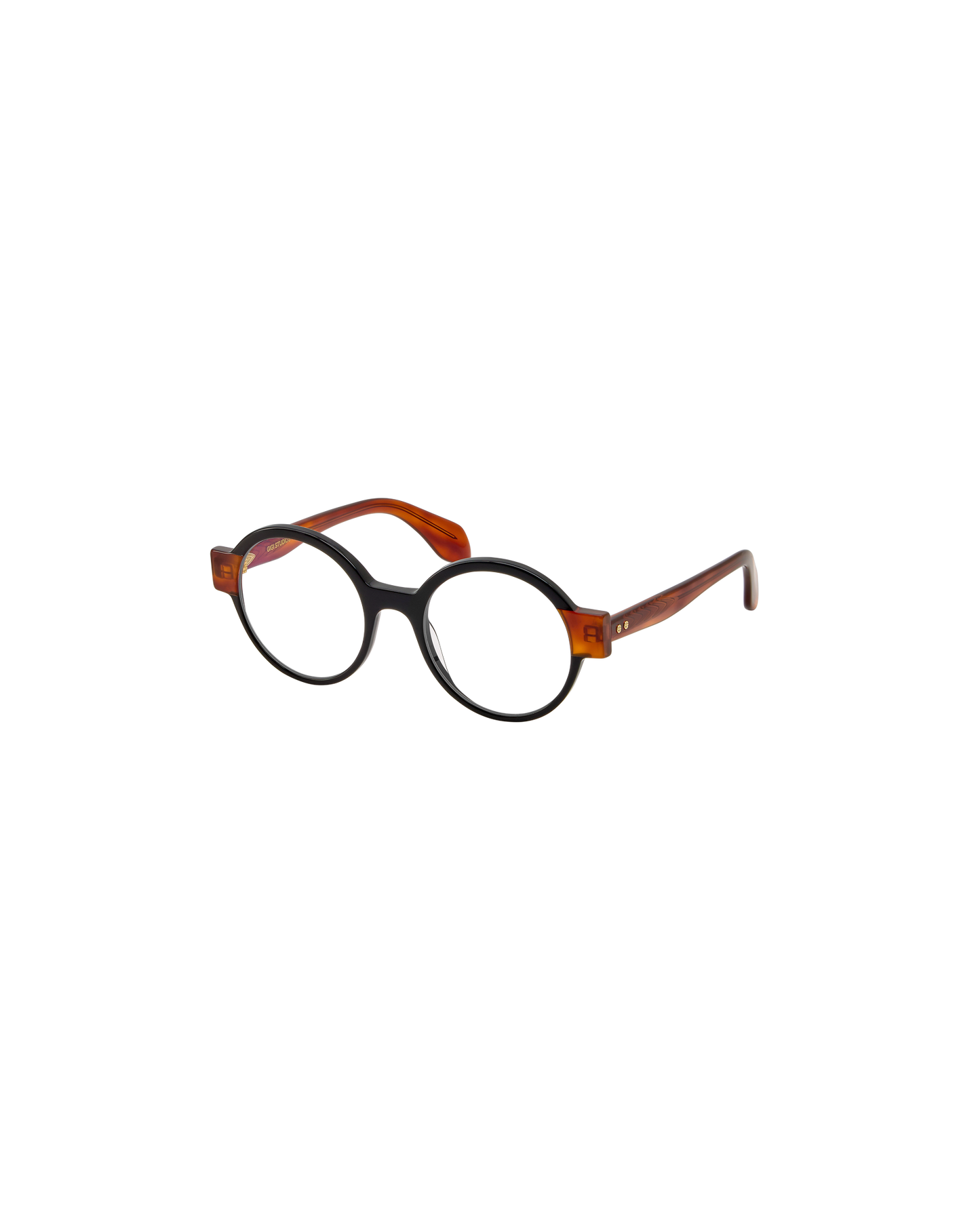 CELENE: Redondas Acetato Noir optical glasses by GIGI STUDIOS 8737