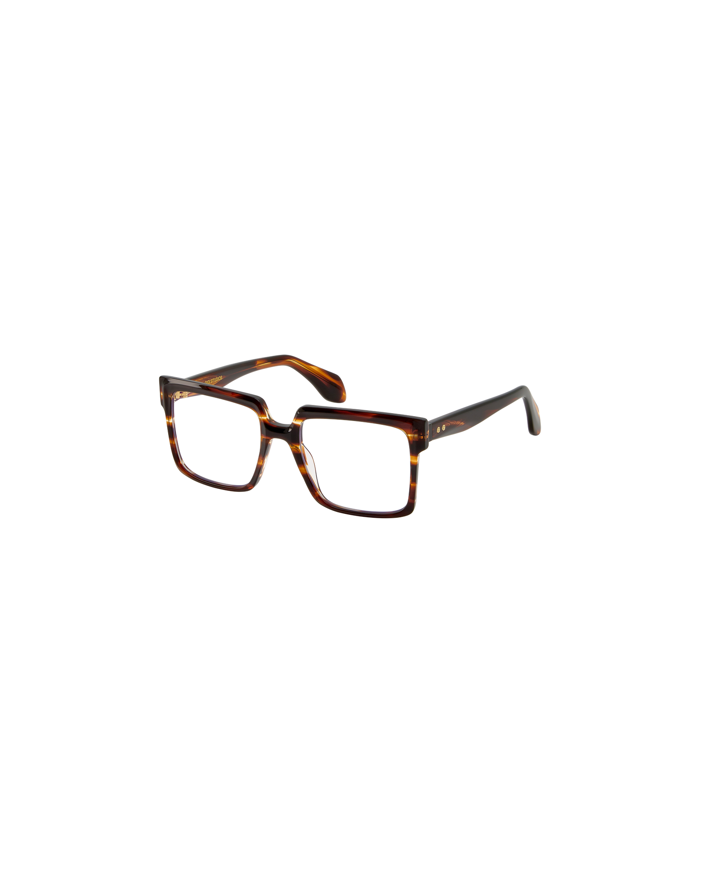 CLAIRE: Cuadrada Acetato Havana optical glasses by GIGI STUDIOS 8742