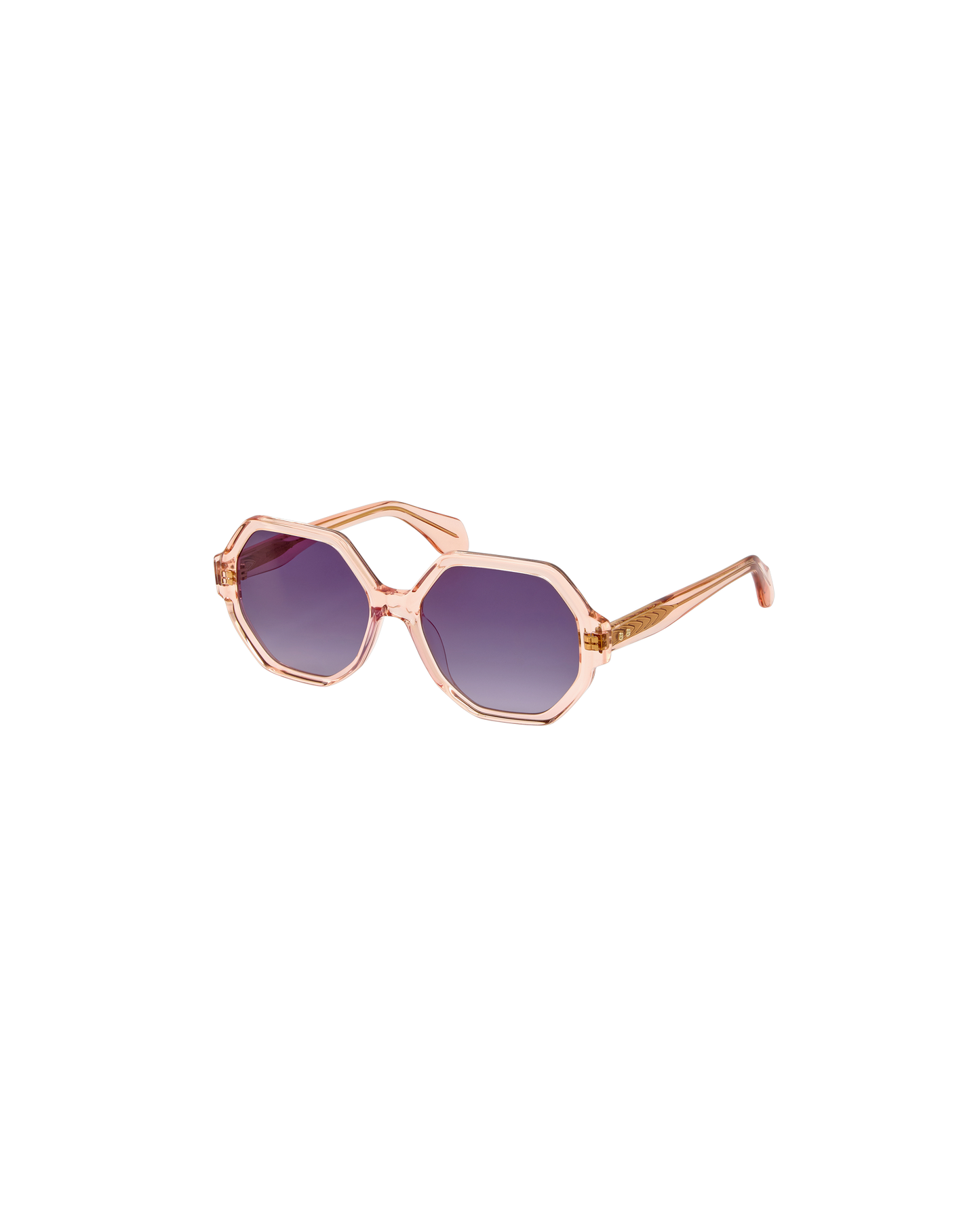 MAVIE: Geométricas Acetato Rosa sunglasses by GIGI STUDIOS 8764