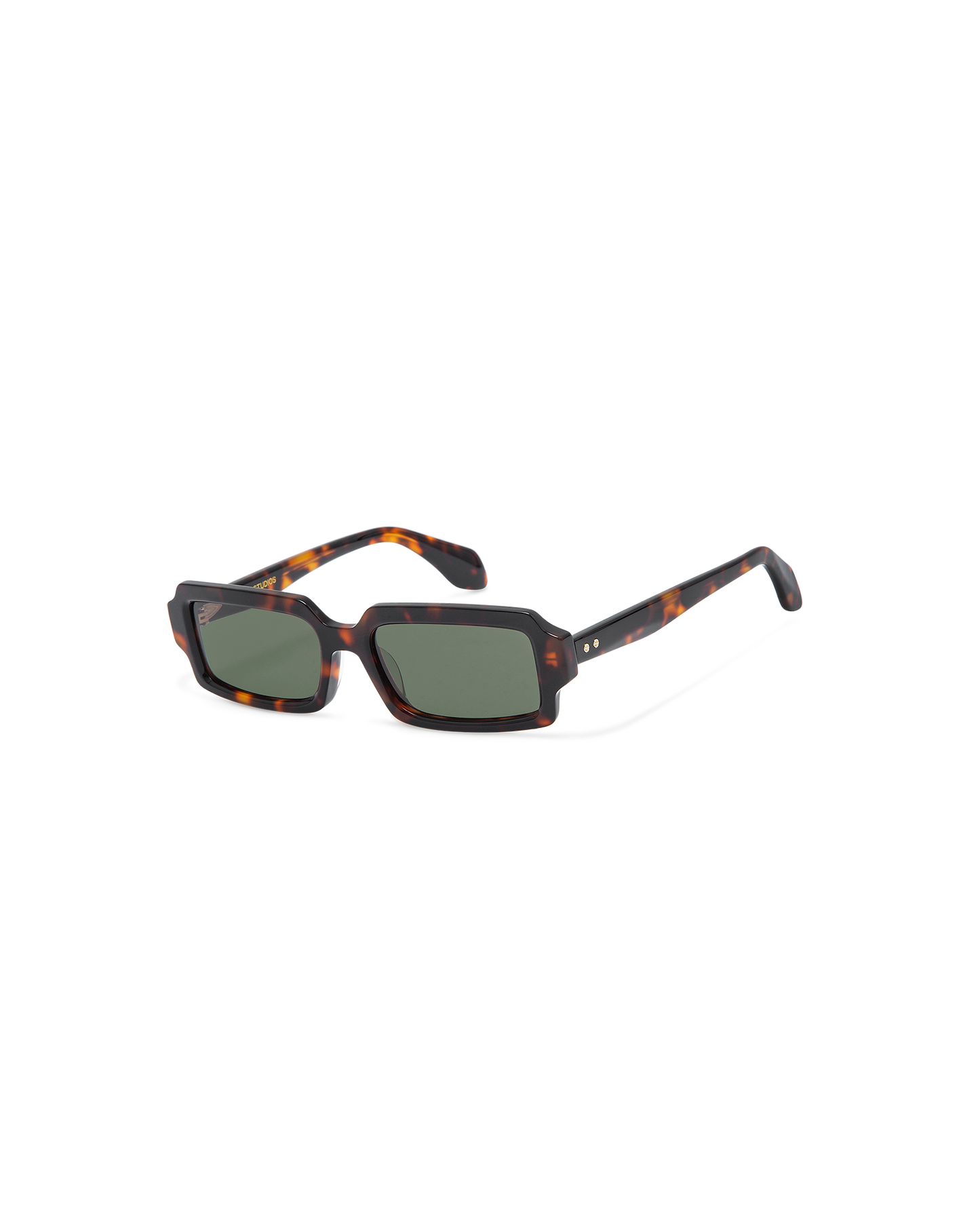AMBER: Tiny Acetato Havana sunglasses by GIGI STUDIOS 9908