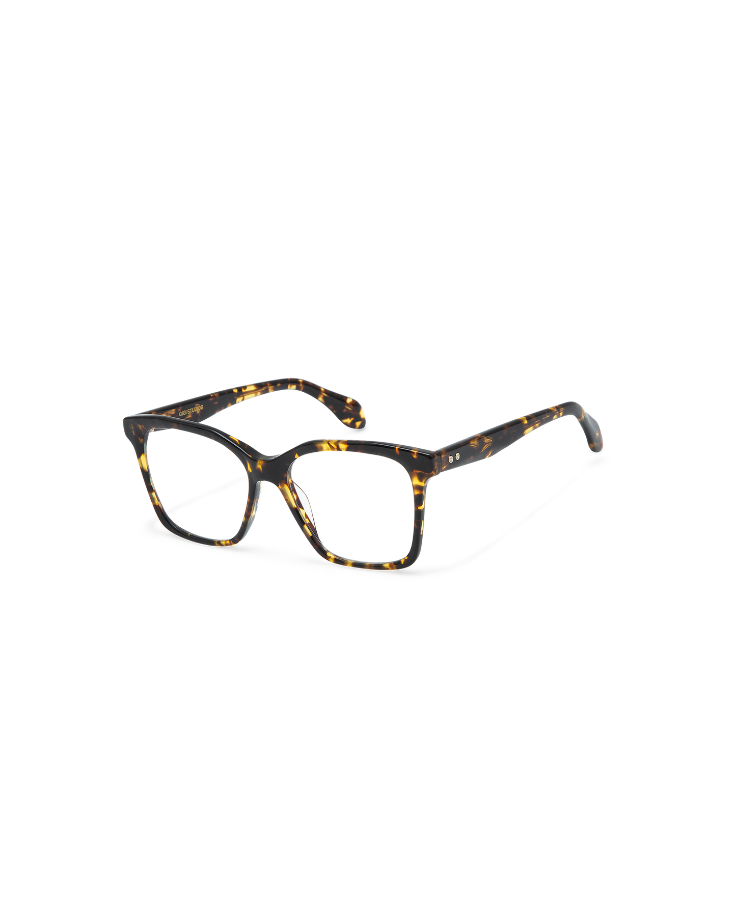 VALENE: Cat Eye Acetato Havana optical glasses by GIGI STUDIOS 10584