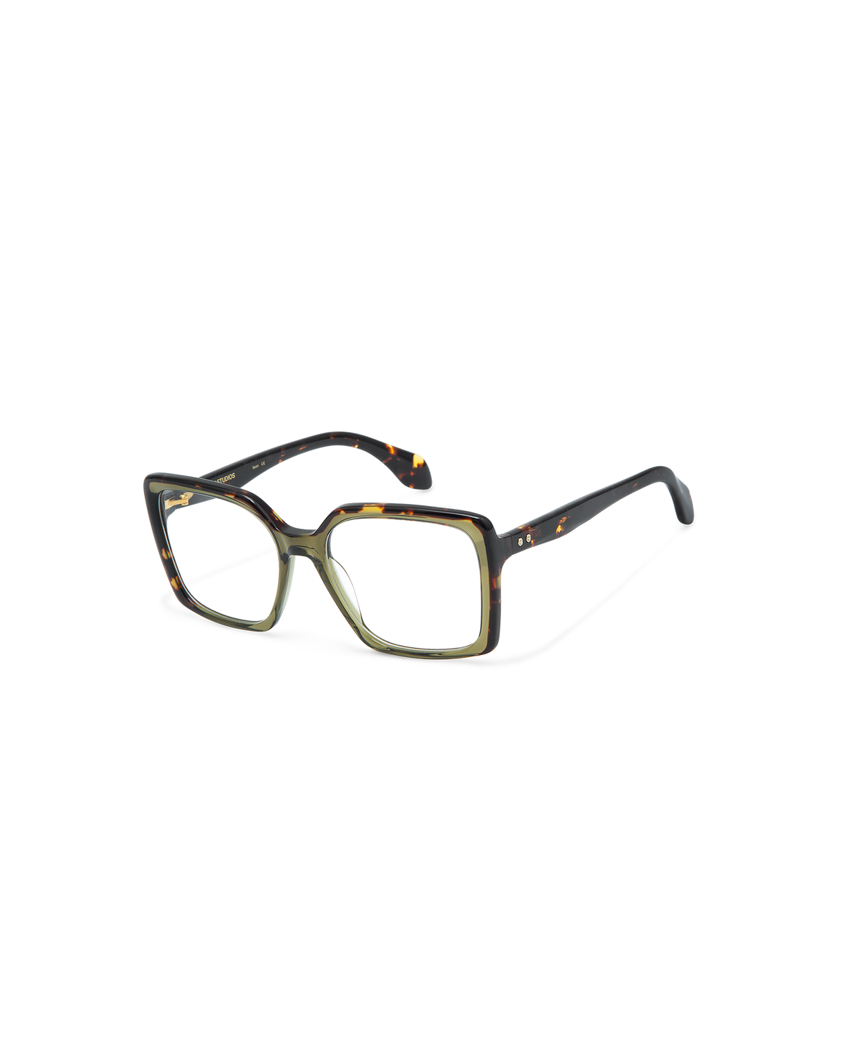 NYSSA: Cat Eye Acetato Verde optical glasses by GIGI STUDIOS 10594