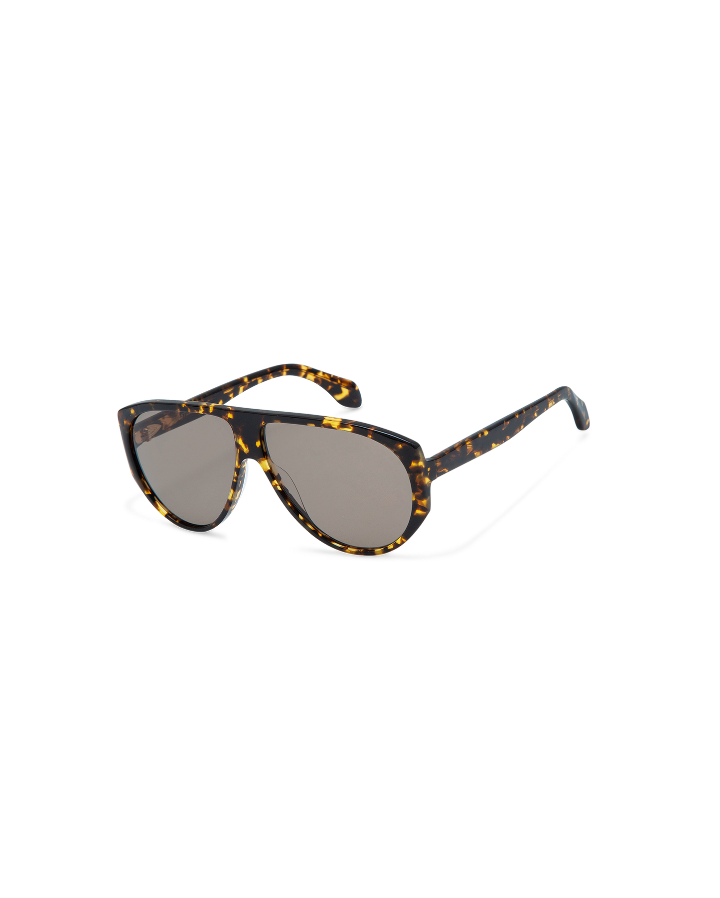 TALIAH: Aviador Acetato Havana sunglasses by GIGI STUDIOS 10616