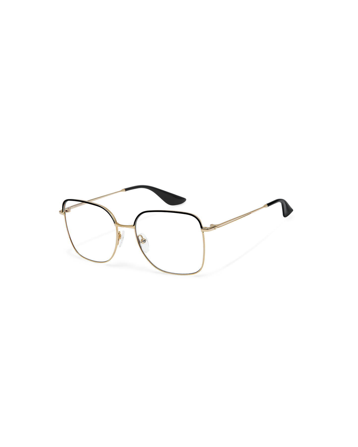ALVIA: Cuadrada Metal Noir optical glasses by GIGI STUDIOS 10654