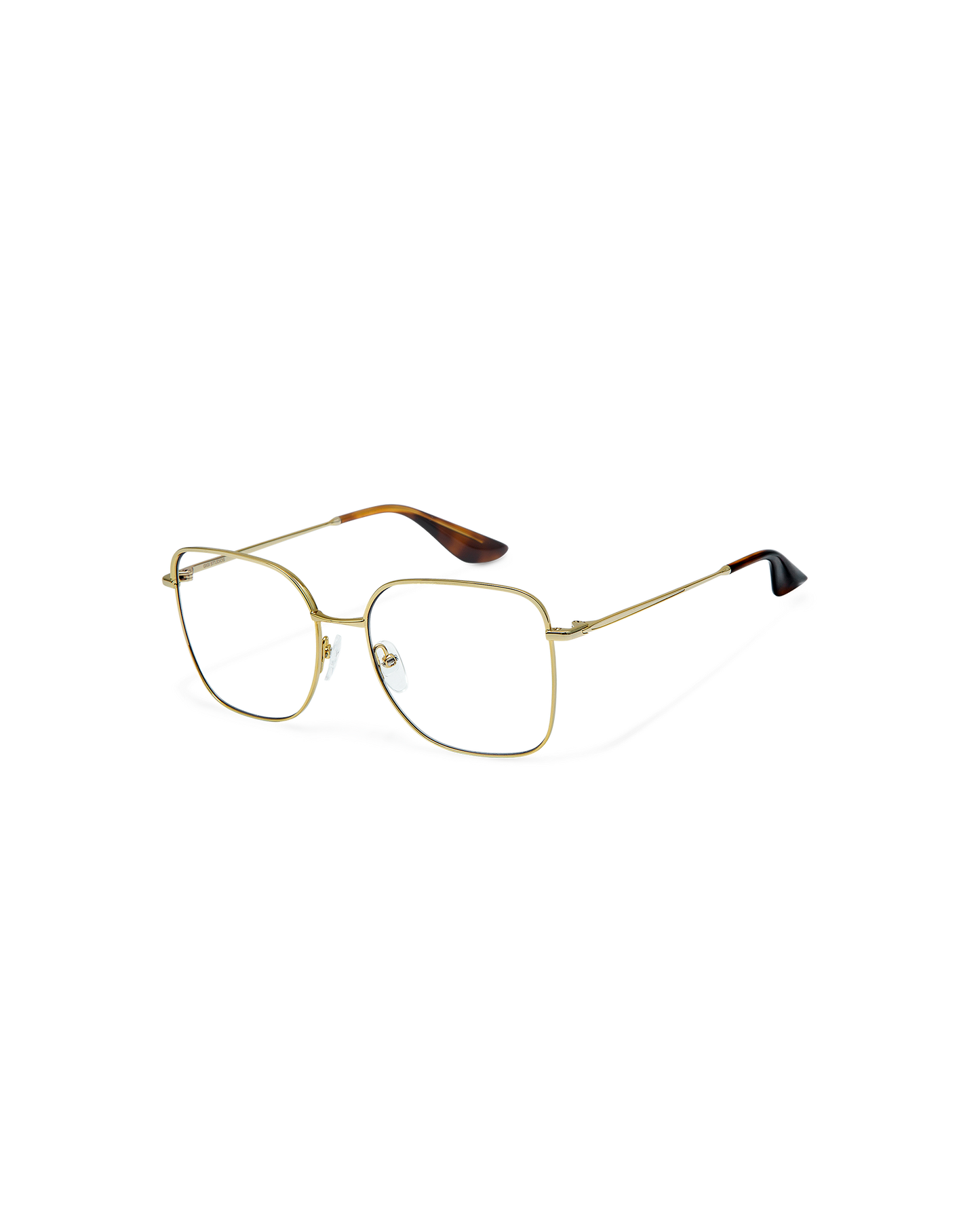 ALVIA: Cuadrada Metal Doré optical glasses by GIGI STUDIOS 10656
