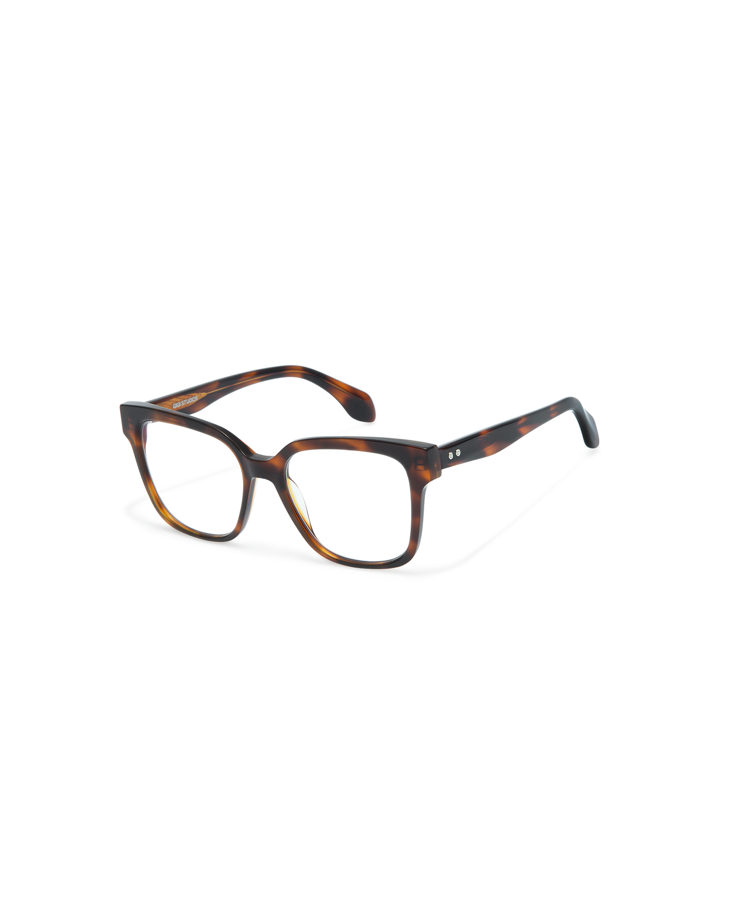 INARA: Cat Eye Acetato Havana optical glasses by GIGI STUDIOS 11665
