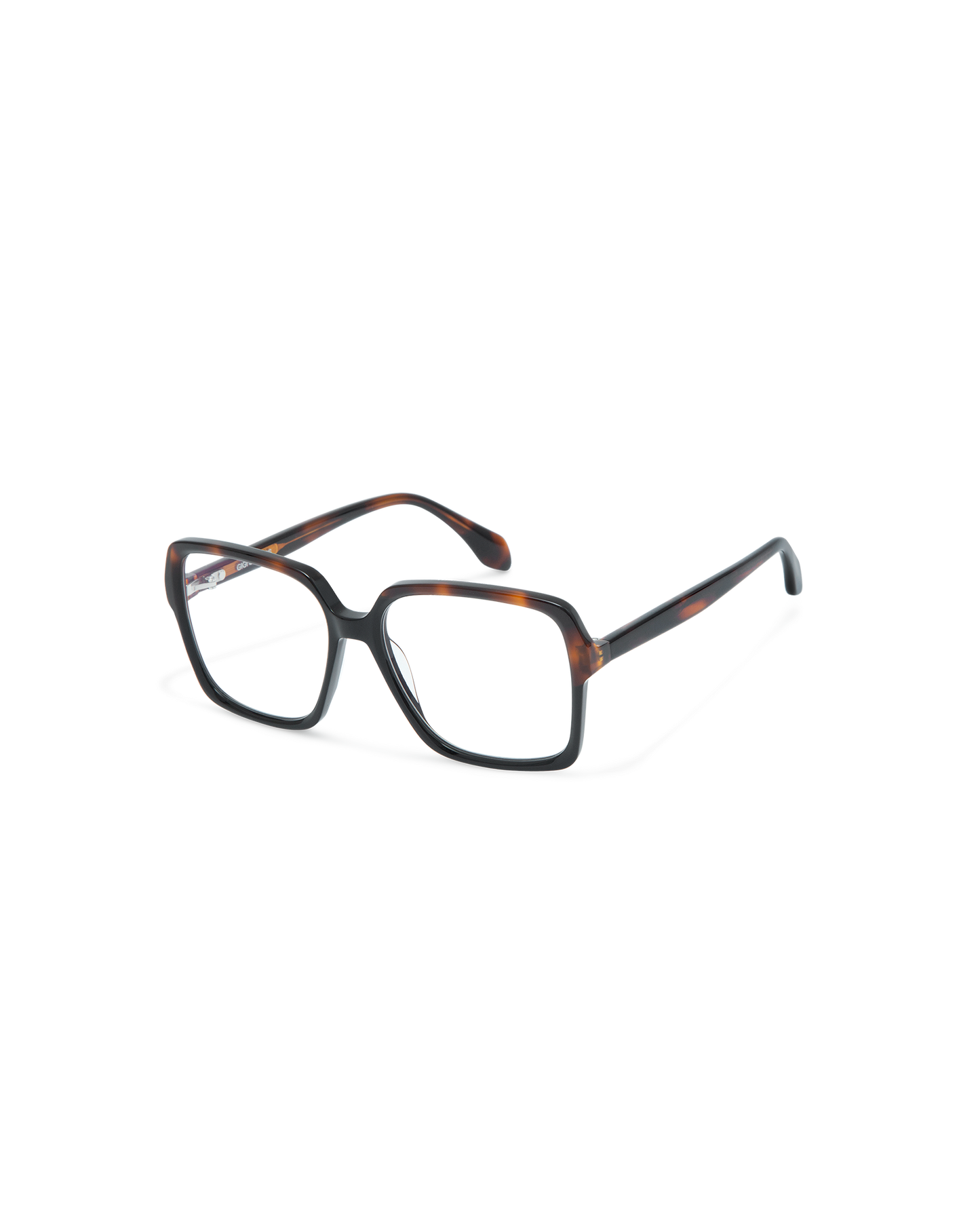 ELONA: Cuadrada Acetato Noir optical glasses by GIGI STUDIOS 11672