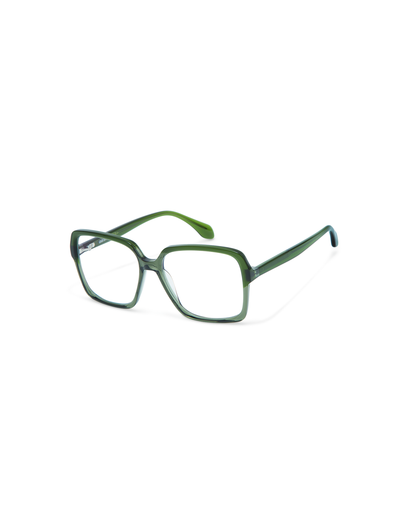 ELONA: Cuadrada Acetato Verde optical glasses by GIGI STUDIOS 11675