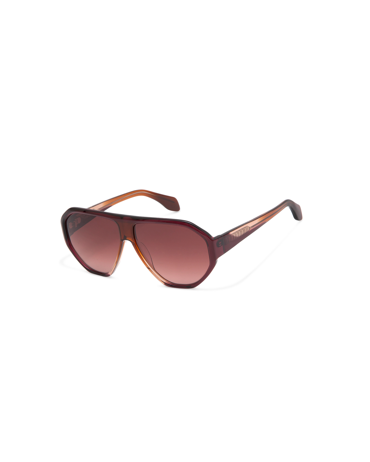 ROWE: Aviador Acetato Rojo sunglasses by GIGI STUDIOS 12057
