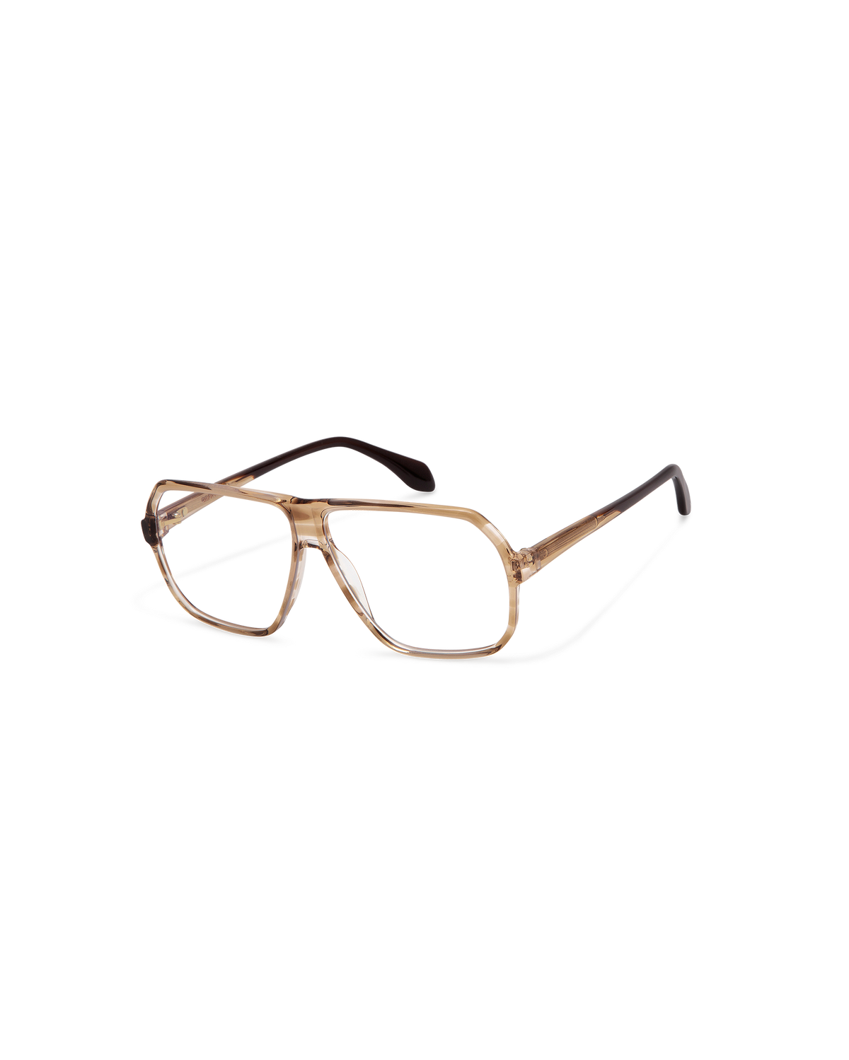 MARGAUX: Aviador Acetato Marrón optical glasses by GIGI STUDIOS 12062