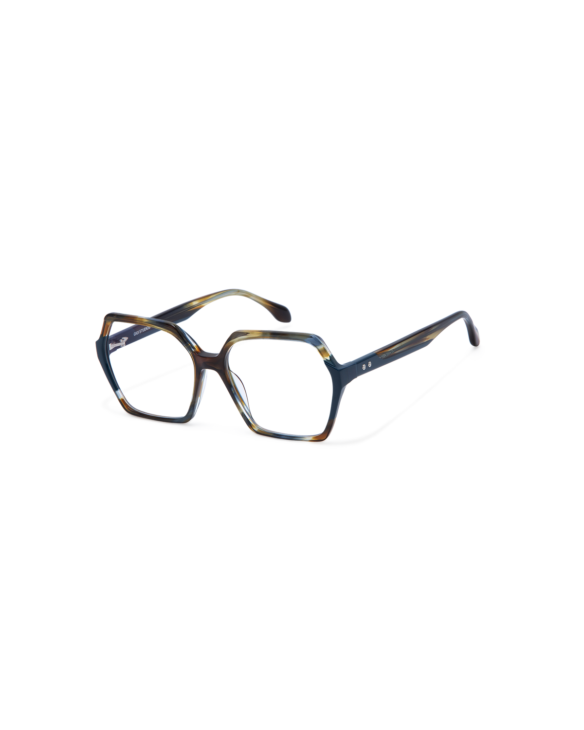 NADIRA: Geométricas Acetato Azul optical glasses by GIGI STUDIOS 13561