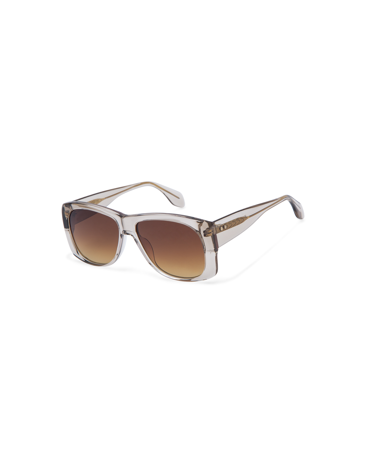 LAENE: Aviador Acetato Marrón sunglasses by GIGI STUDIOS 13587
