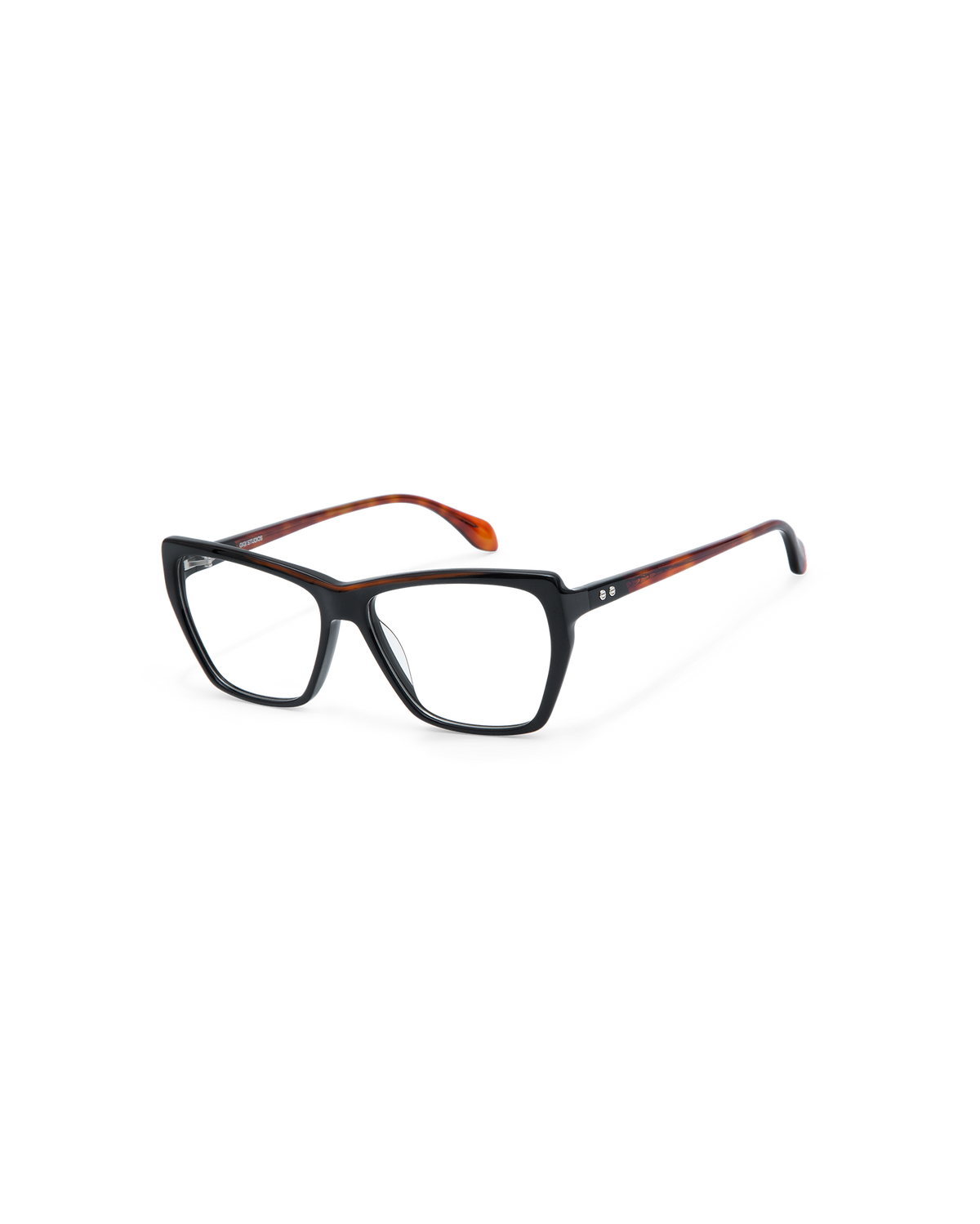 DIENA: Cat Eye Acetato Noir optical glasses by GIGI STUDIOS 14518