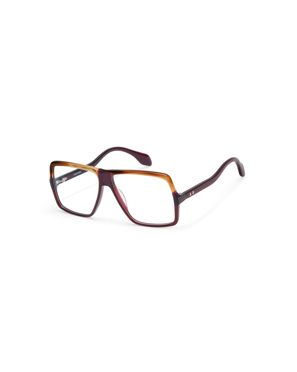 JULIA: Geométricas Acetato Rojo optical glasses by GIGI STUDIOS 14523