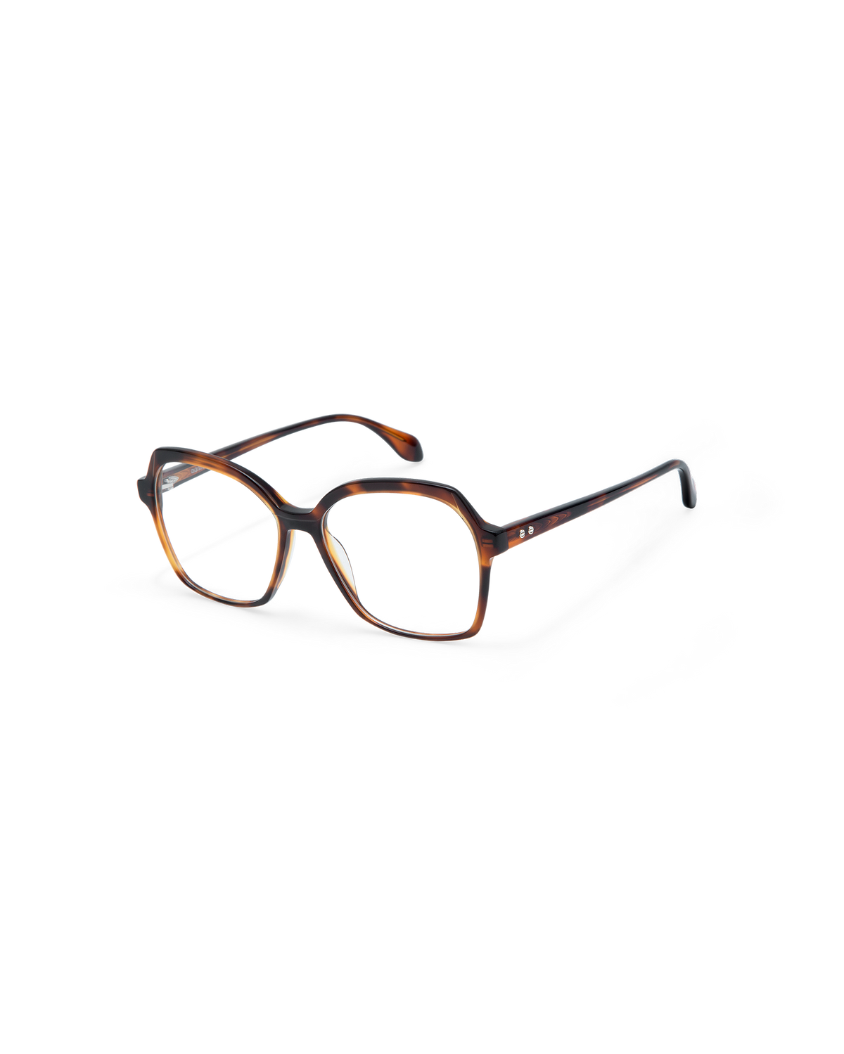 KALIA: Cuadrada Acetato Havana optical glasses by GIGI STUDIOS 14525