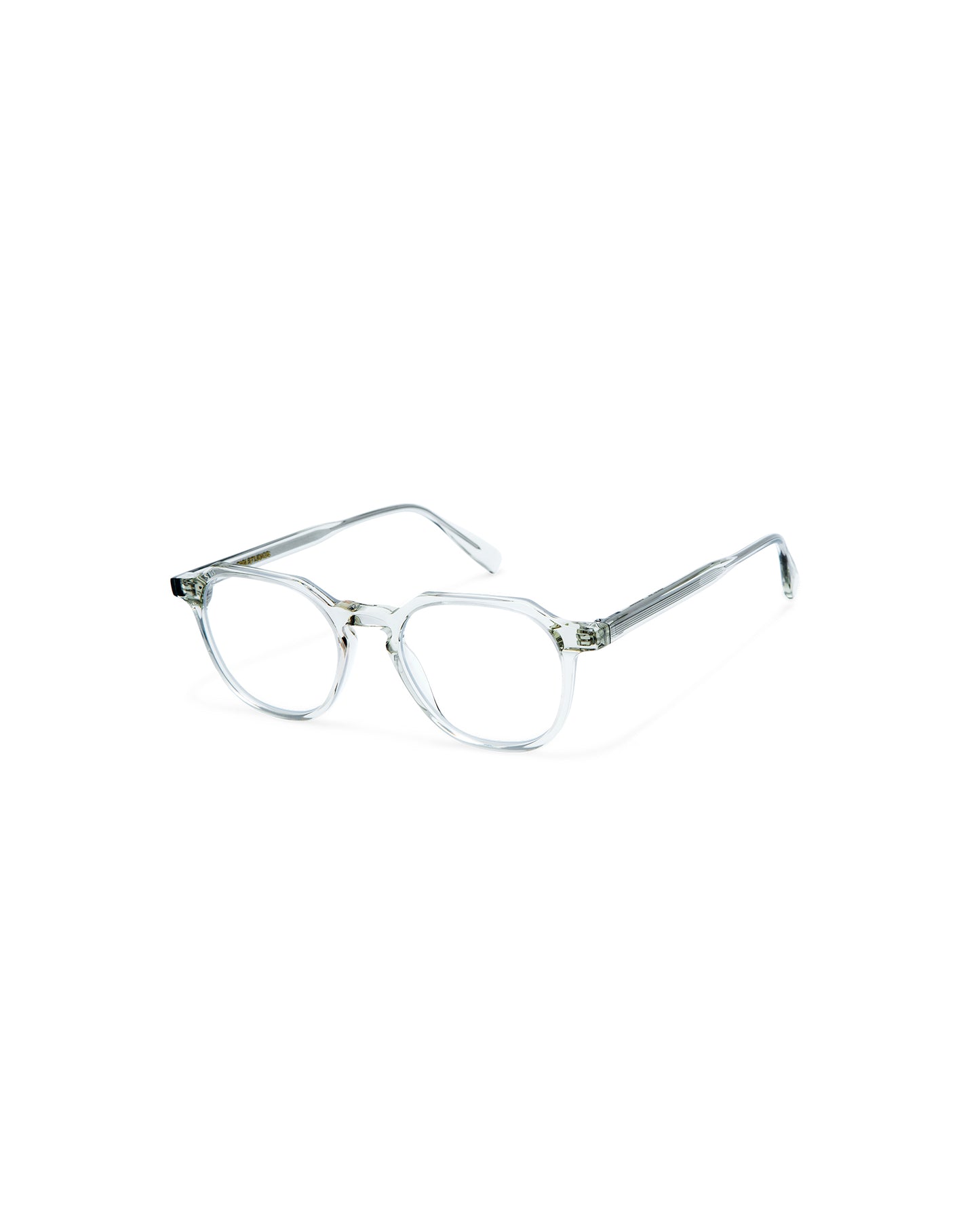 HANA: Geométricas Acetato Transparente optical glasses by GIGI STUDIOS 365
