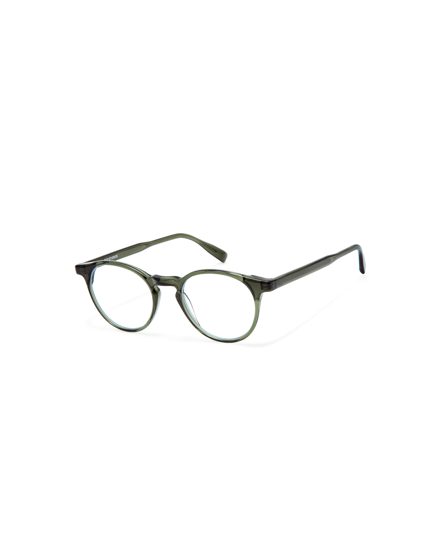MILO: Redondas Acetato Verde optical glasses by GIGI STUDIOS 8804