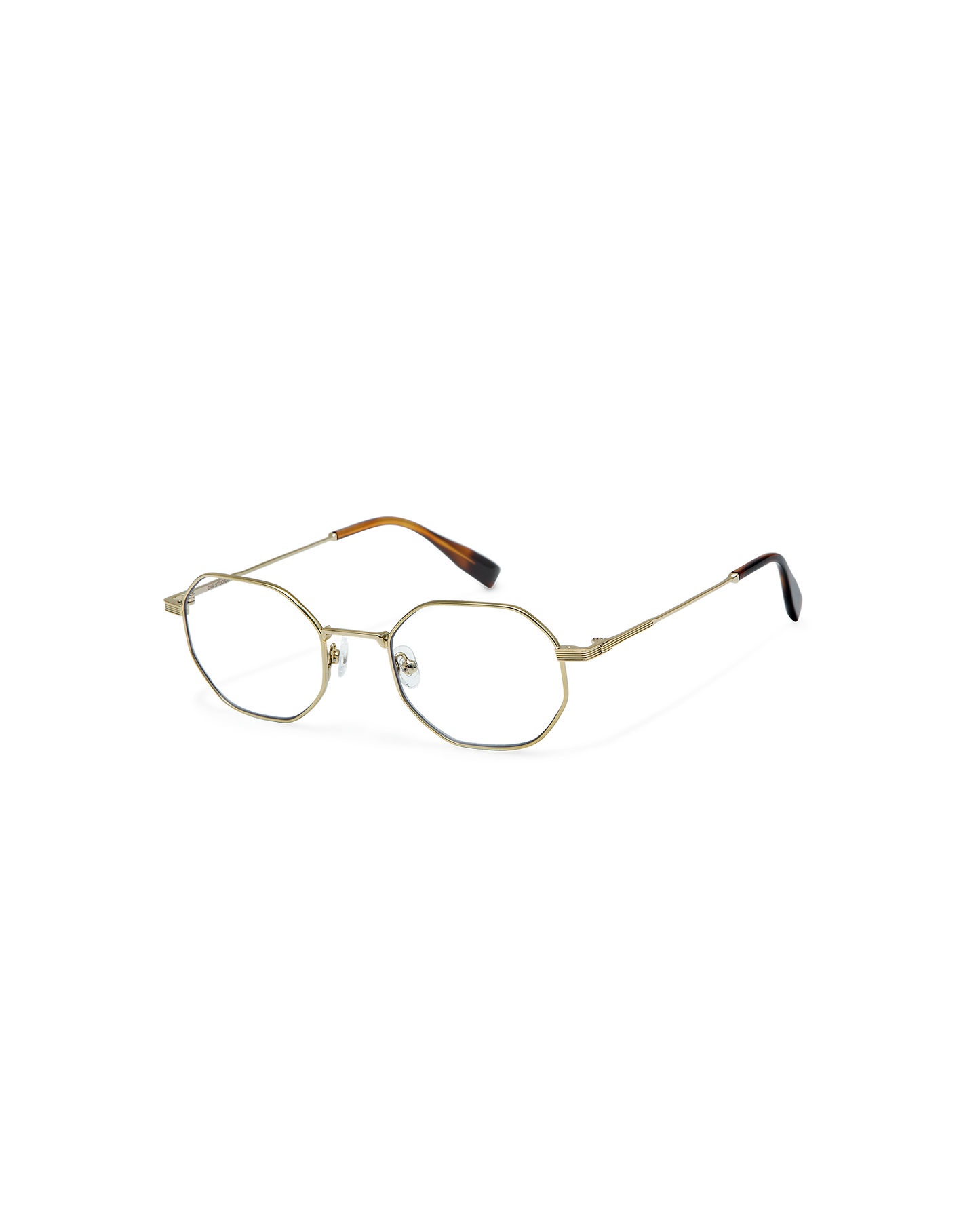 RUNA: Geométricas Metal Doré optical glasses by GIGI STUDIOS 10710