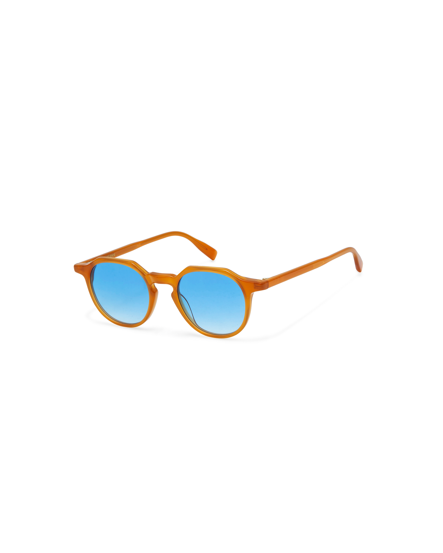 NORA: Geométricas Acetato Jaune sunglasses by GIGI STUDIOS 10722